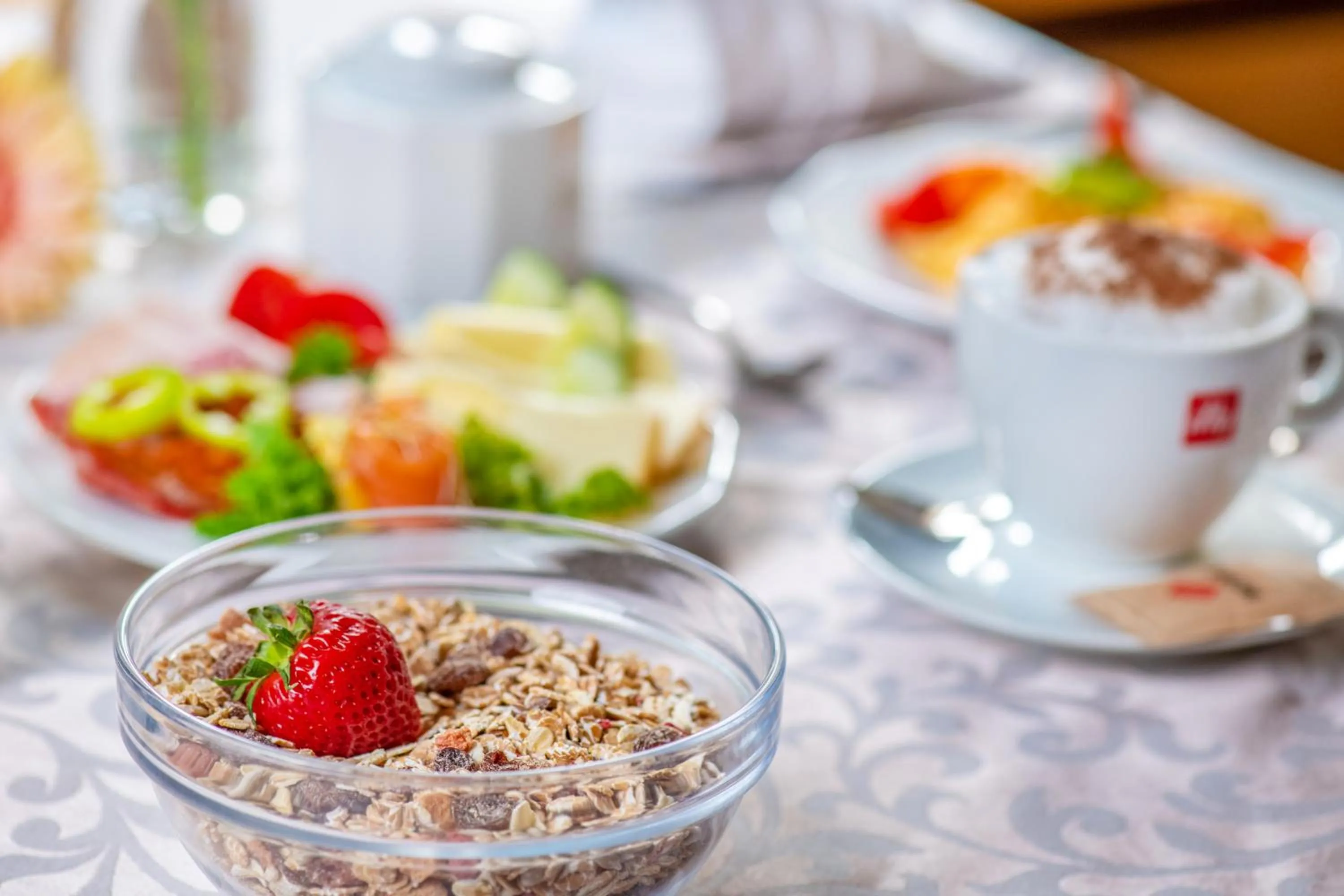 Breakfast in Corvin Hotel Budapest Sissi Wing