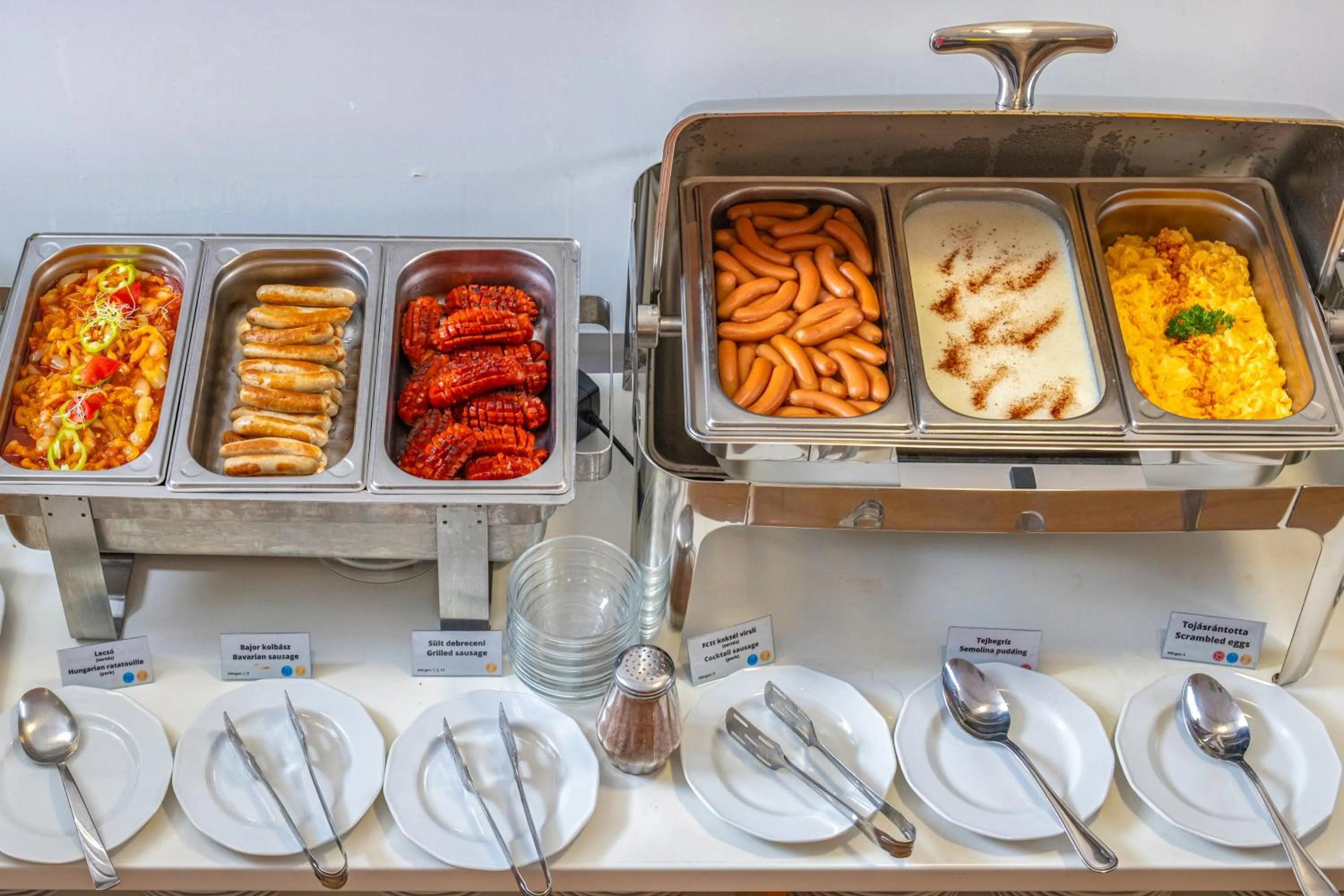 Breakfast in Corvin Hotel Budapest Sissi Wing