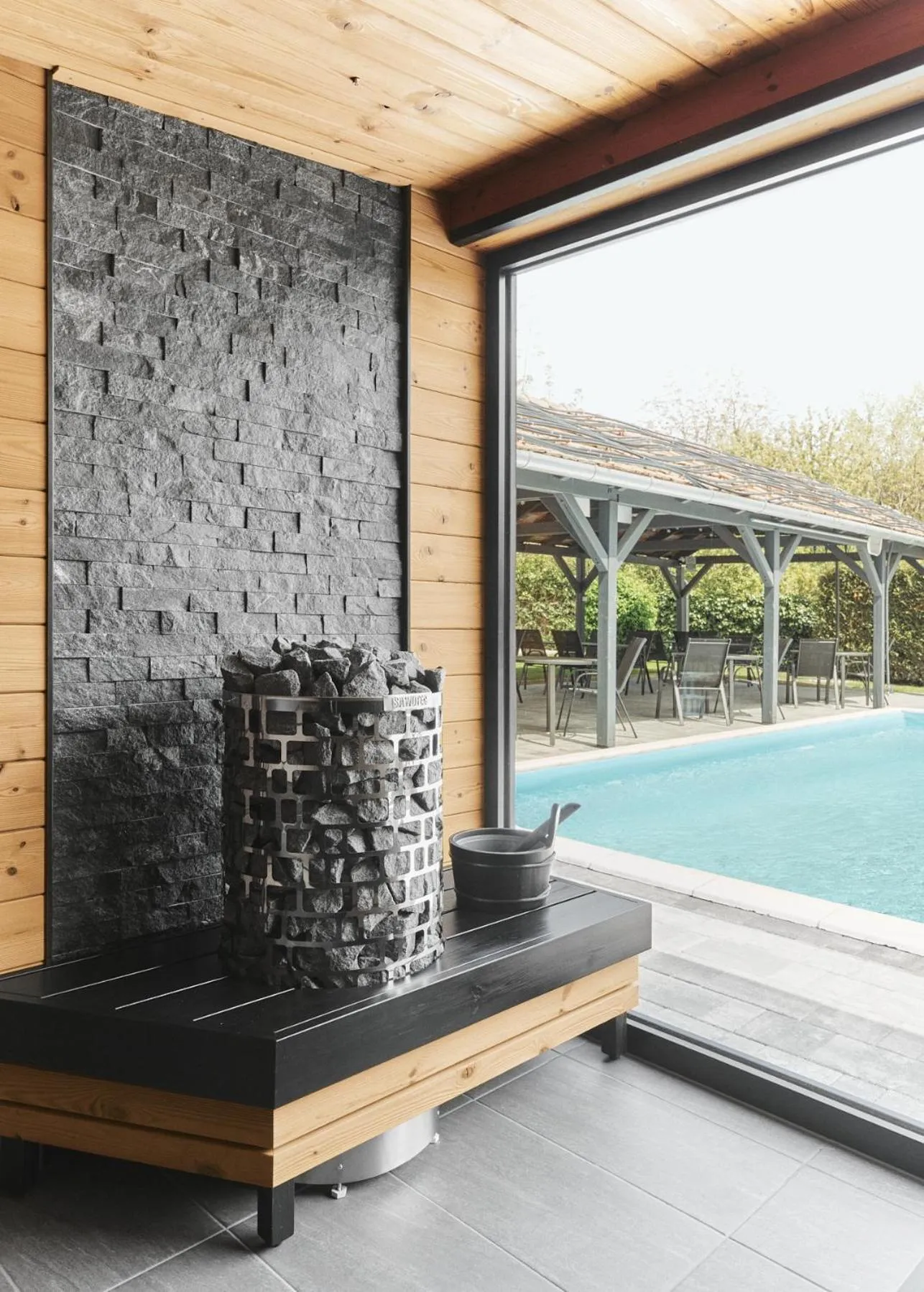 Sauna in Lorelei Pension Adults Only