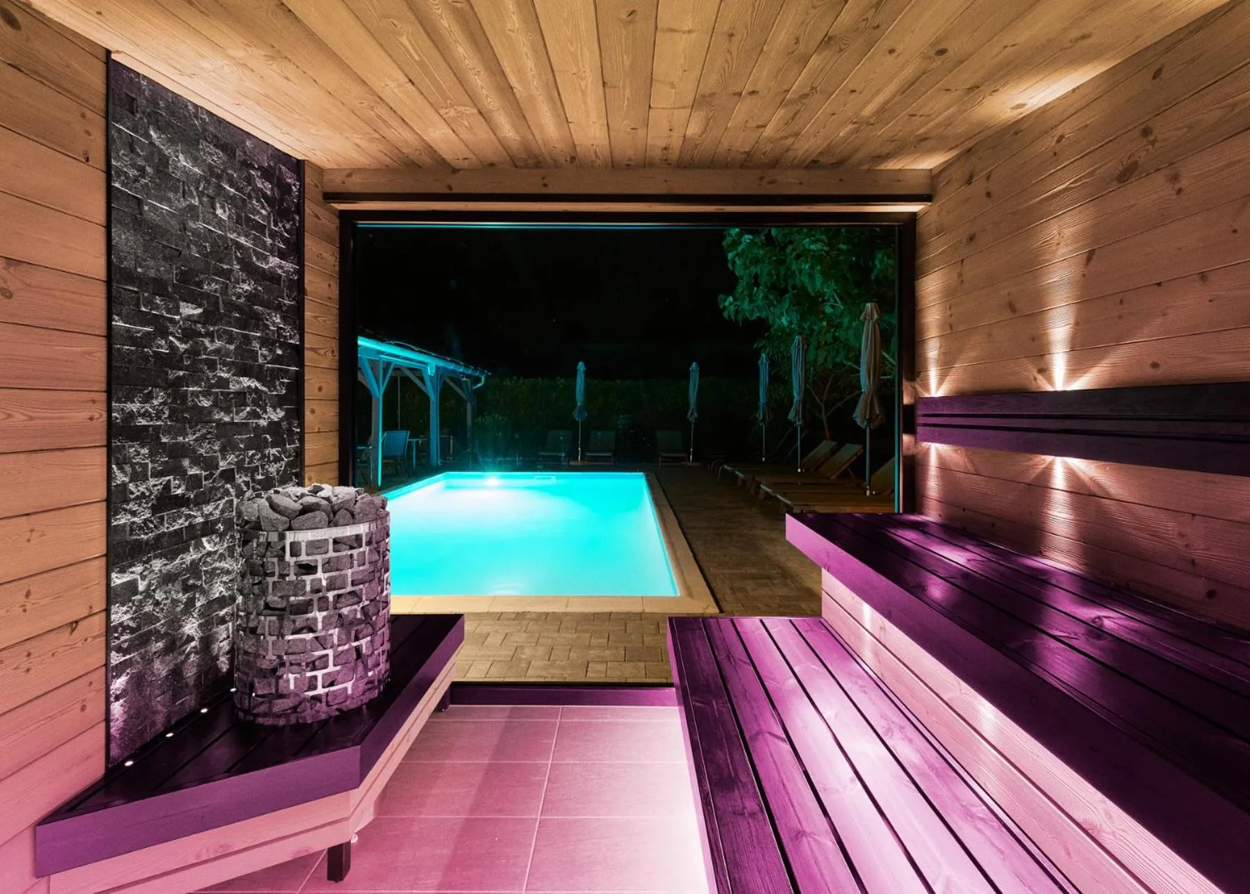 Sauna in Lorelei Pension Adults Only