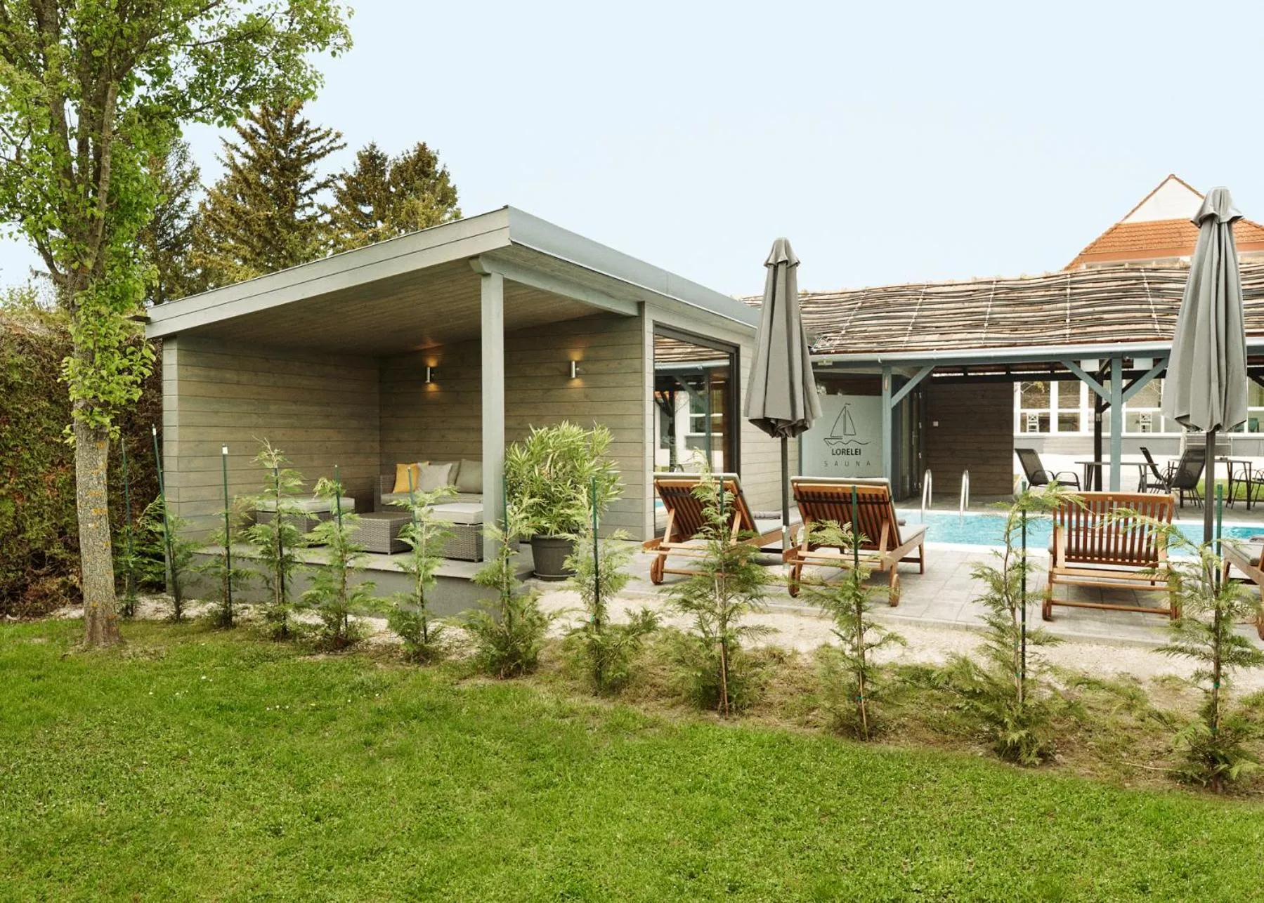 Garden in Lorelei Pension Adults Only