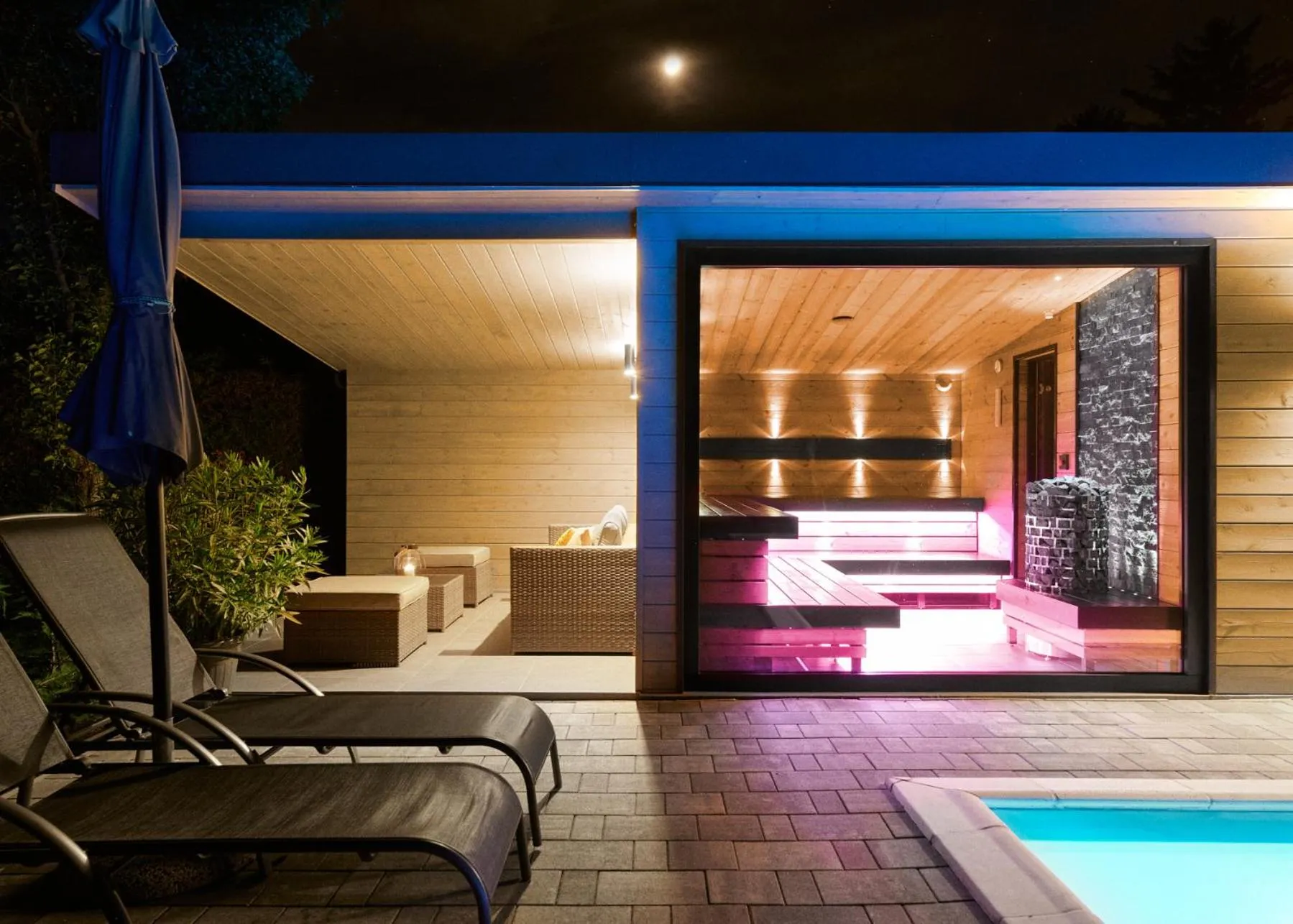 Sauna in Lorelei Pension Adults Only