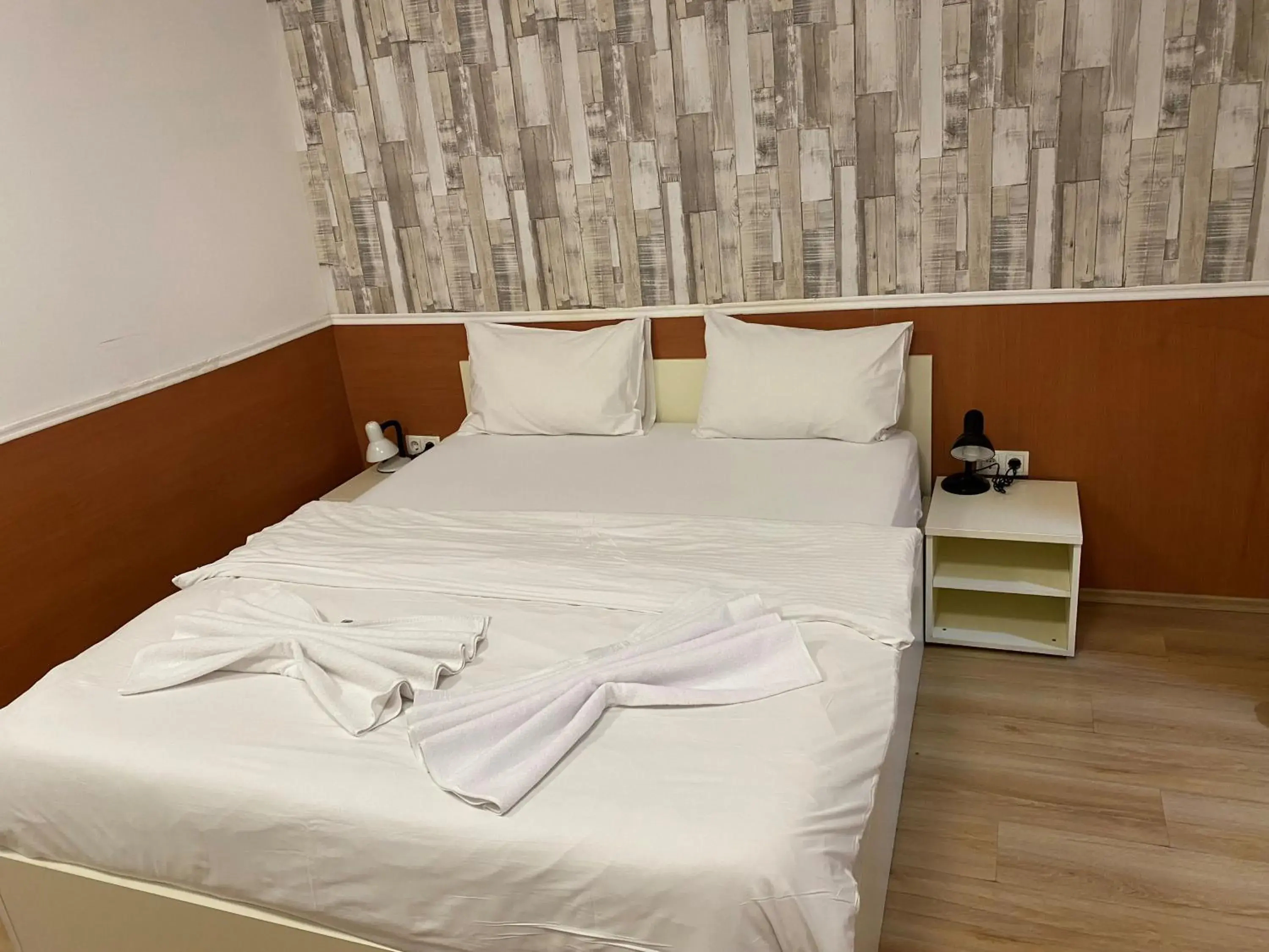 Bed in Easy Star Hotel Bed in Easy Star Hotel