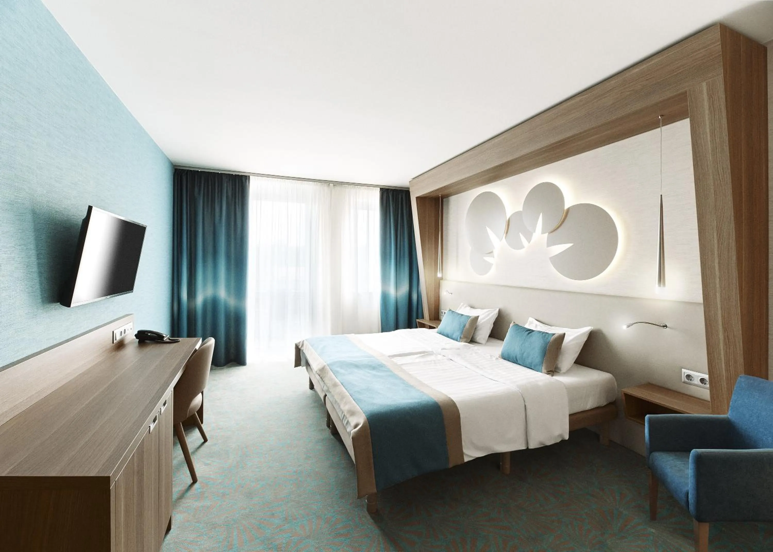 Photo of the whole room, Bed in Hotel Europa Fit Hévíz