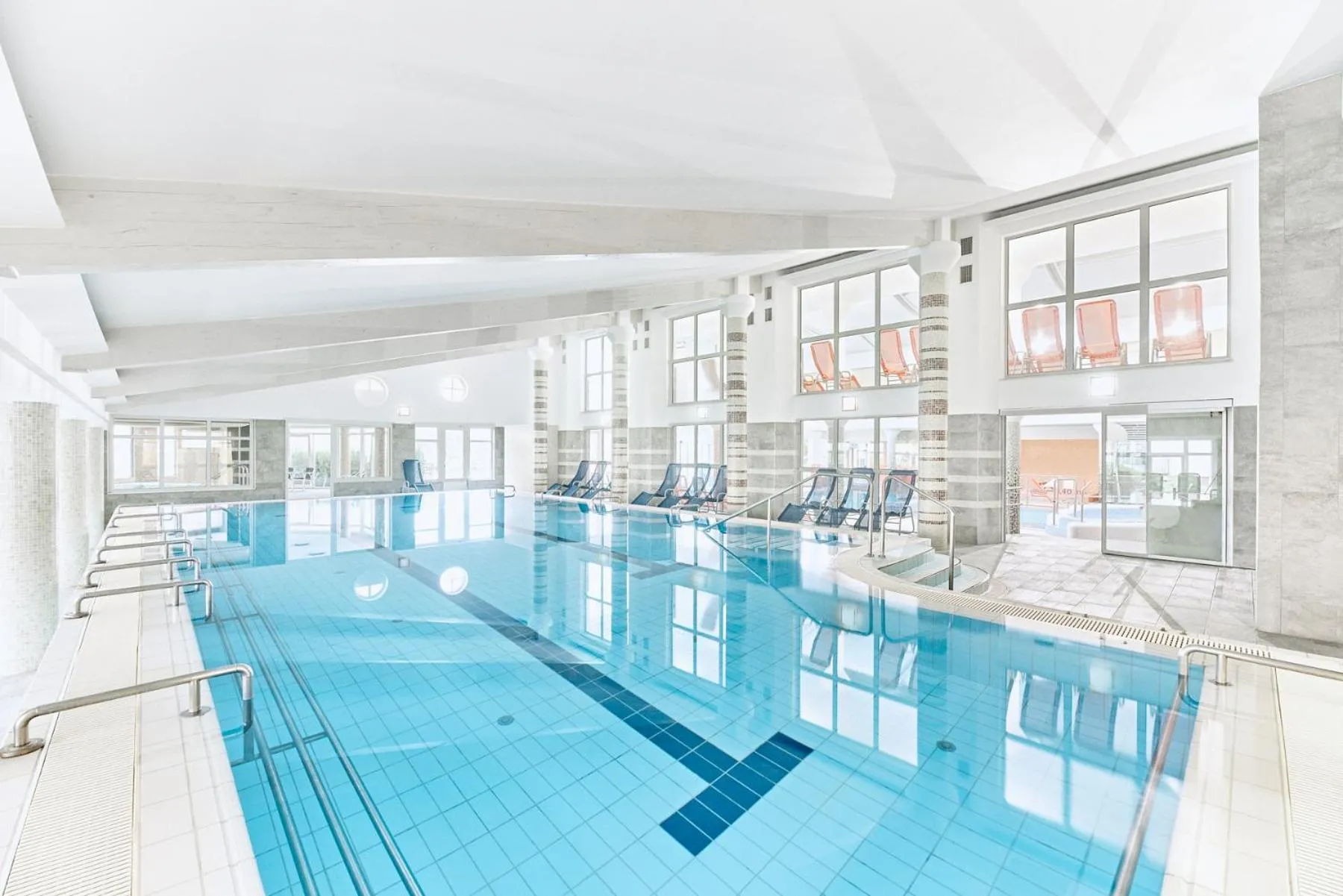 Swimming pool in Hotel Europa Fit Hévíz