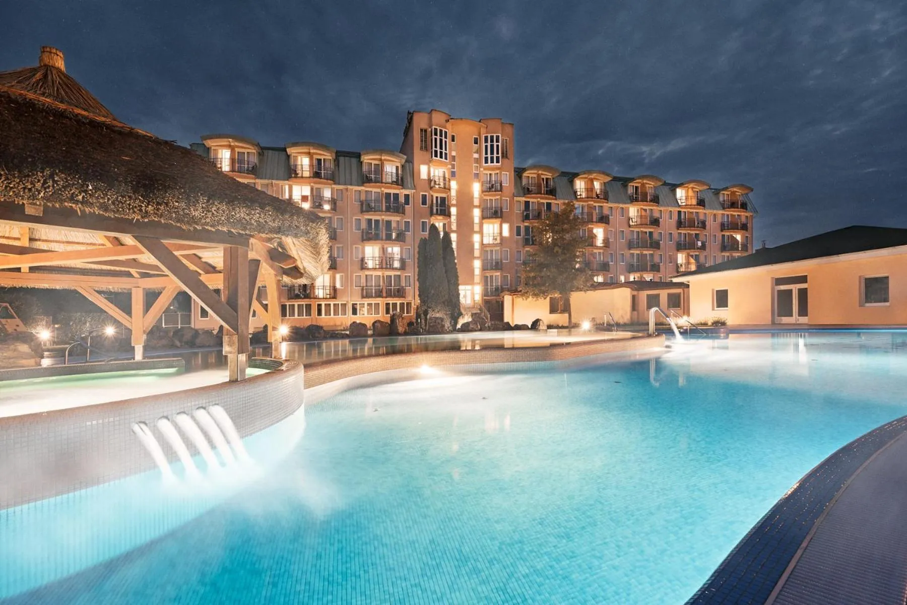 Swimming pool in Hotel Europa Fit Hévíz