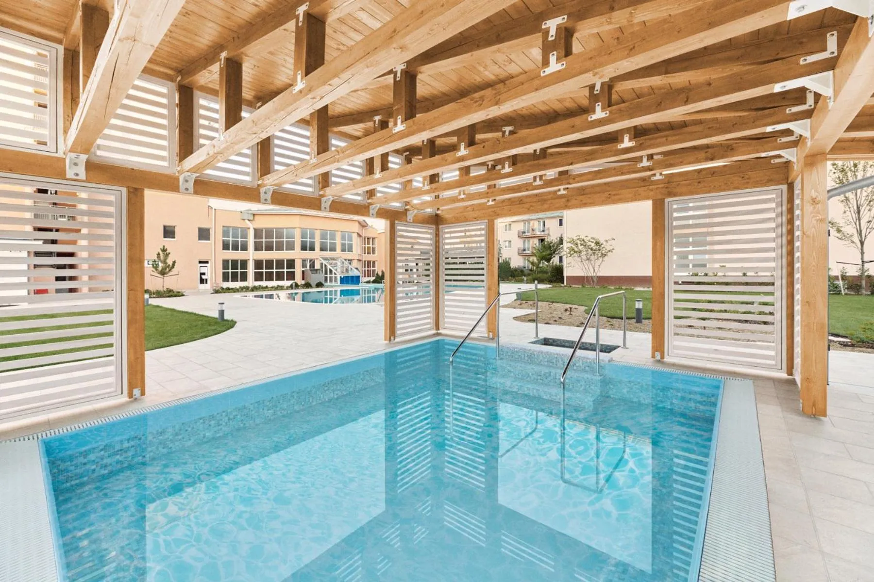 Swimming pool in Hotel Europa Fit Hévíz