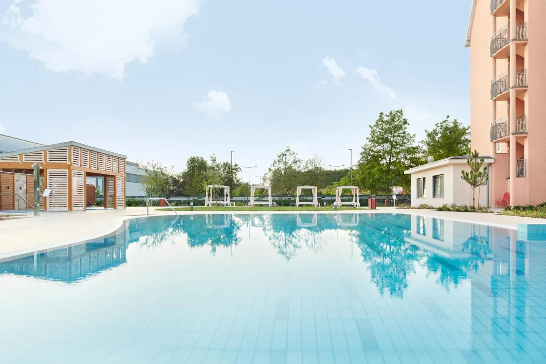 Swimming pool in Hotel Europa Fit Hévíz