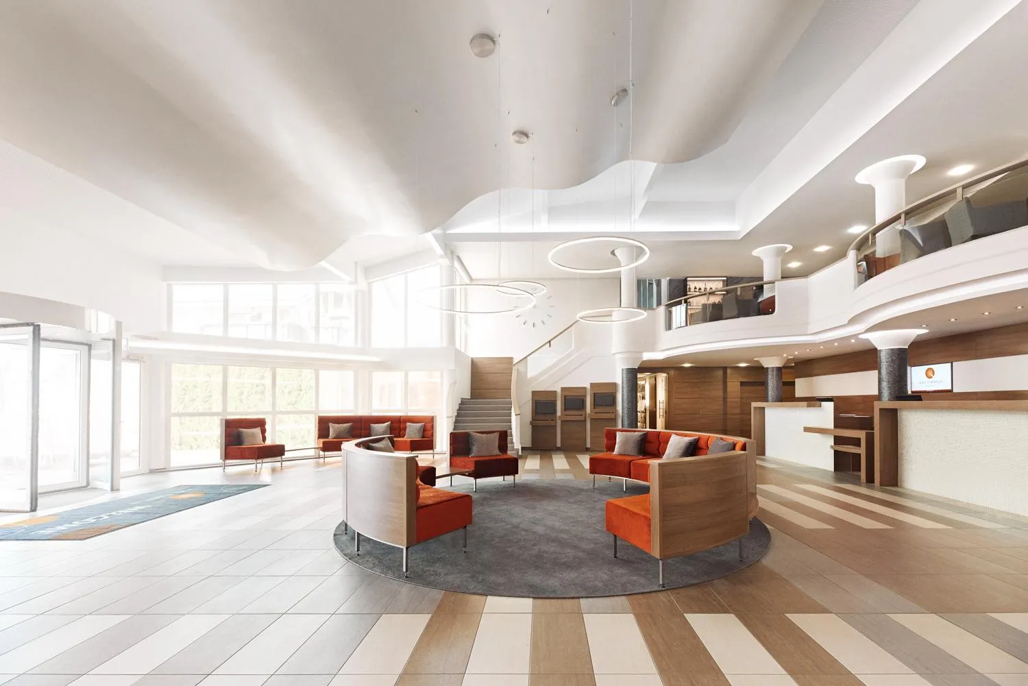 Lobby or reception in Hotel Europa Fit Hévíz