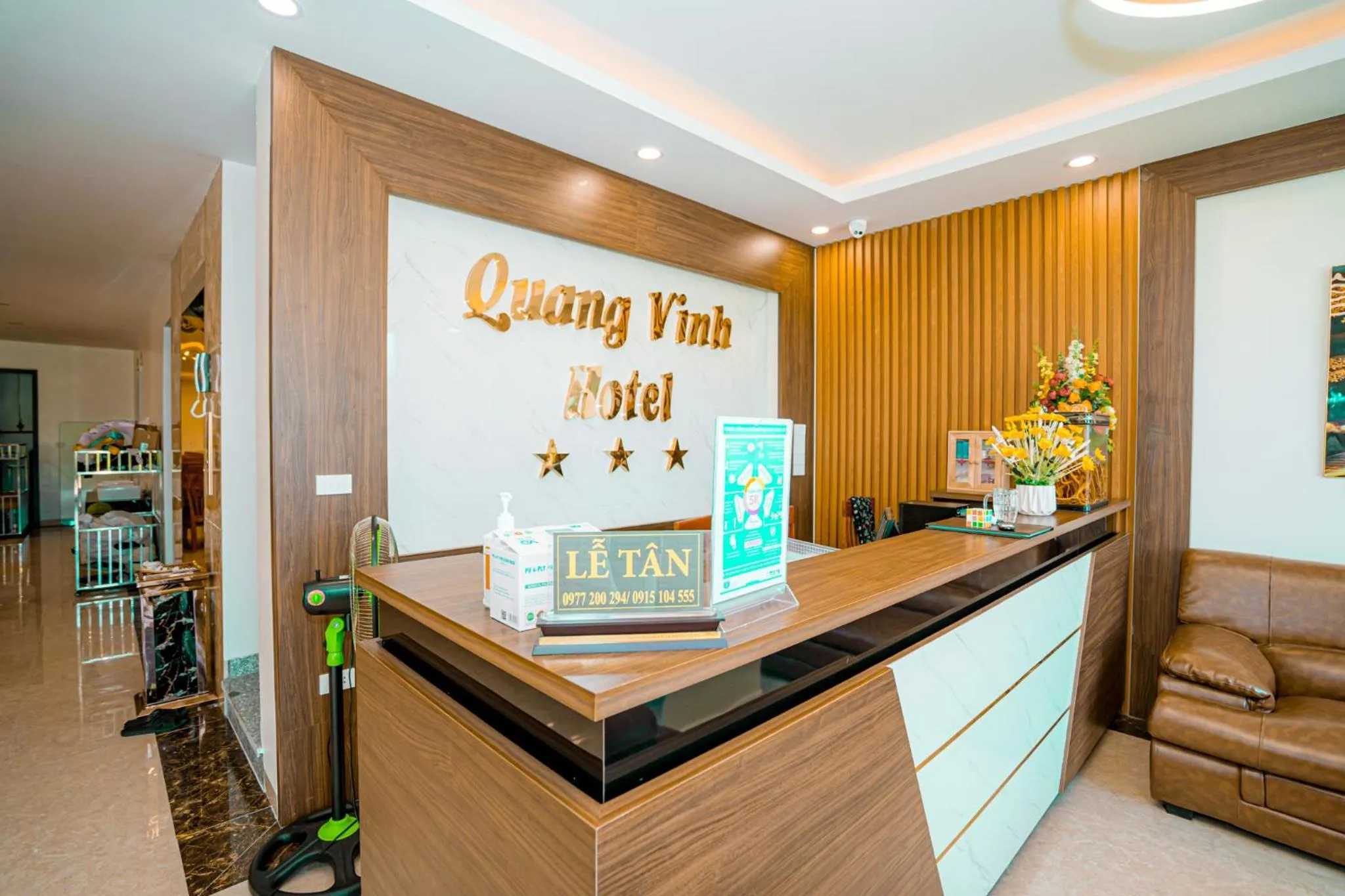Property logo or sign in QUANG VINH HOTEL