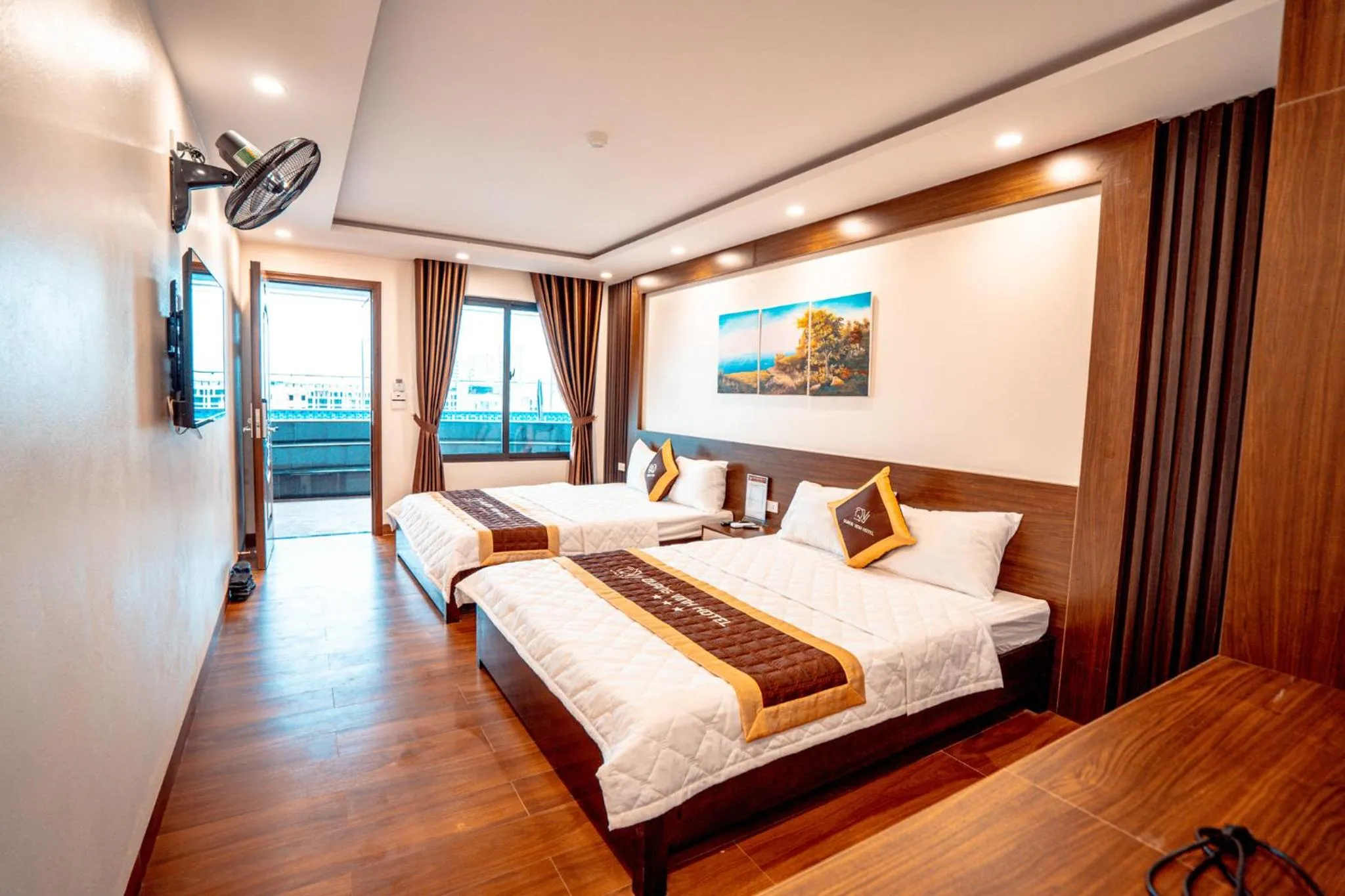 Sea view in QUANG VINH HOTEL