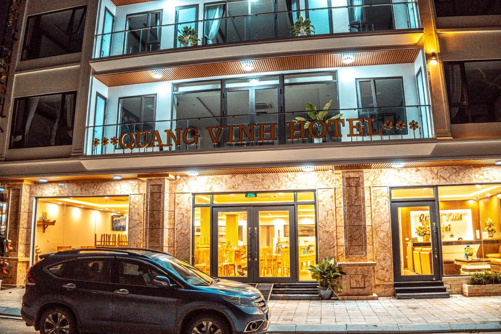 Facade/entrance in QUANG VINH HOTEL