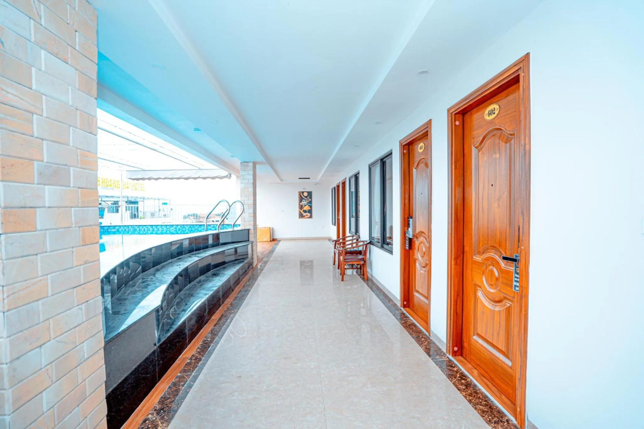 Balcony/Terrace in QUANG VINH HOTEL