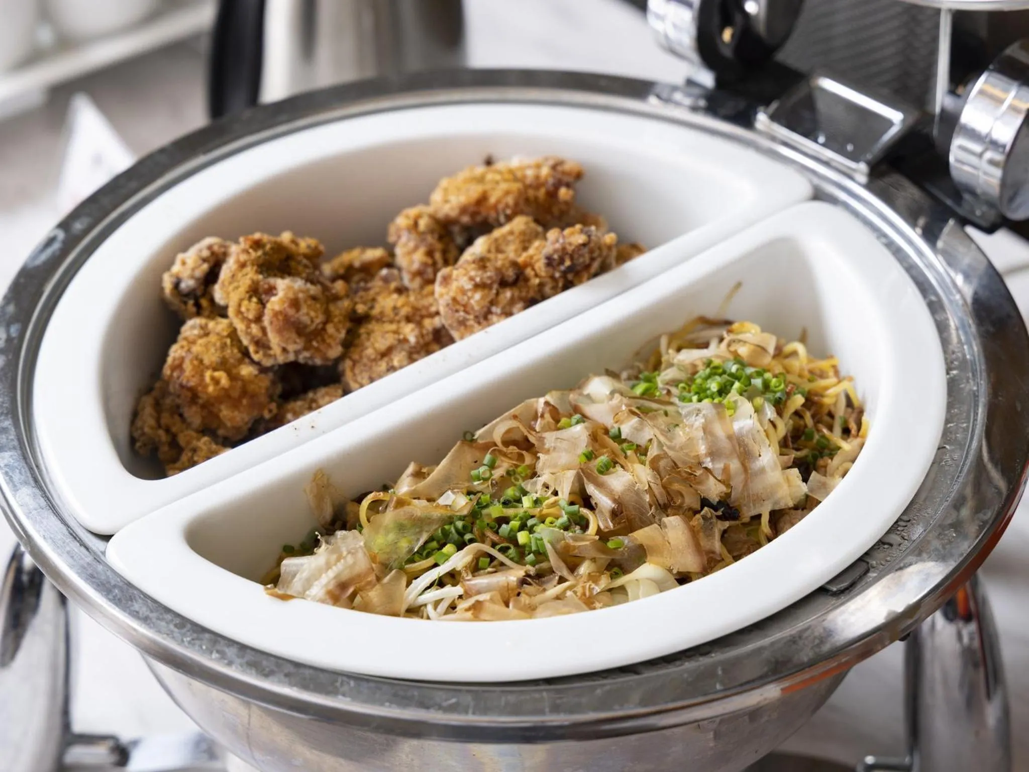 Buffet breakfast in Tenza Hotel at Hakata Station