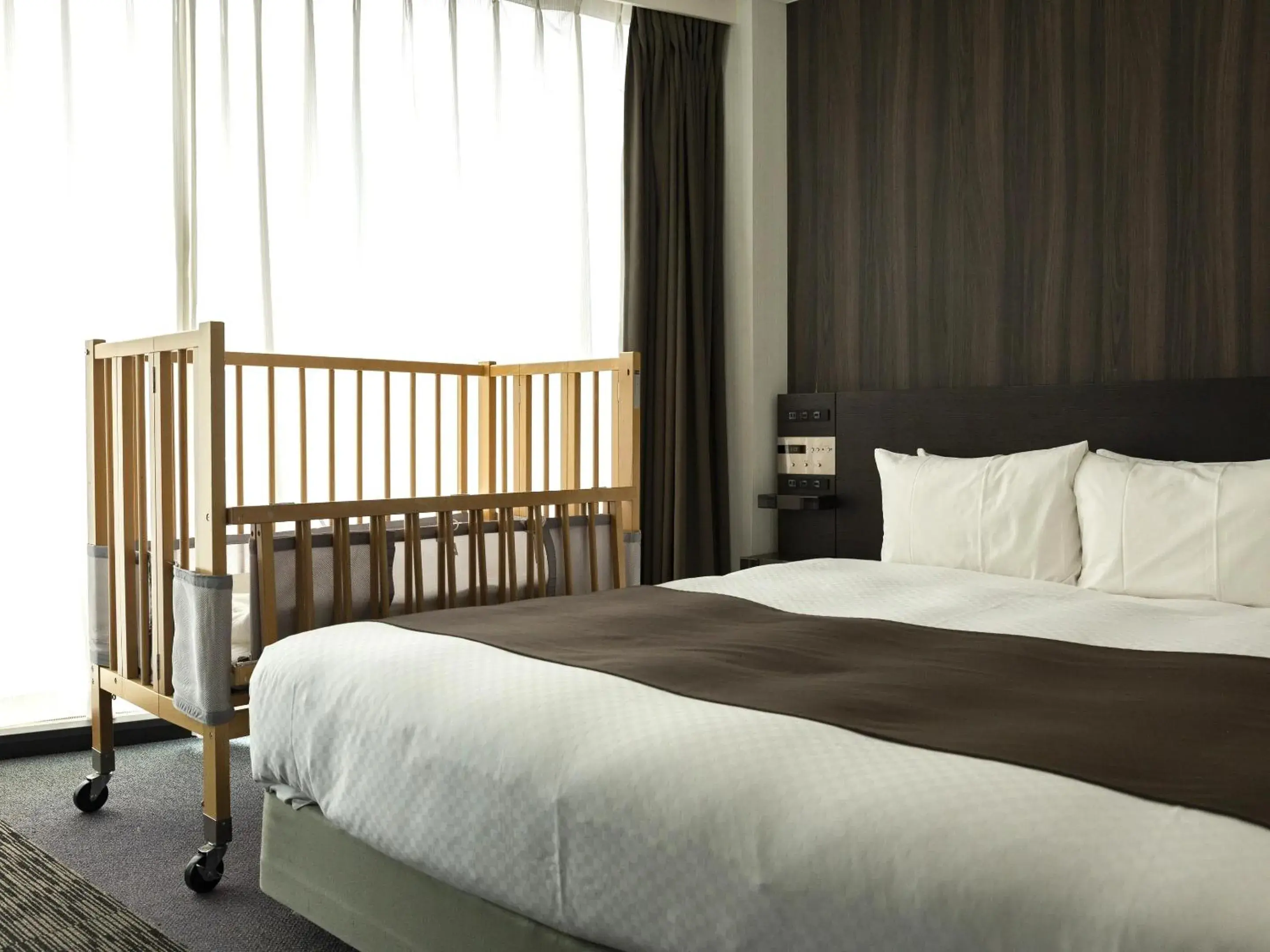 cot, Bed in KOKO HOTEL Premier Hakata - formerly Tenza Hotel at Hakata Station cot, Bed in KOKO HOTEL Premier Hakata - formerly Tenza Hotel at Hakata Station