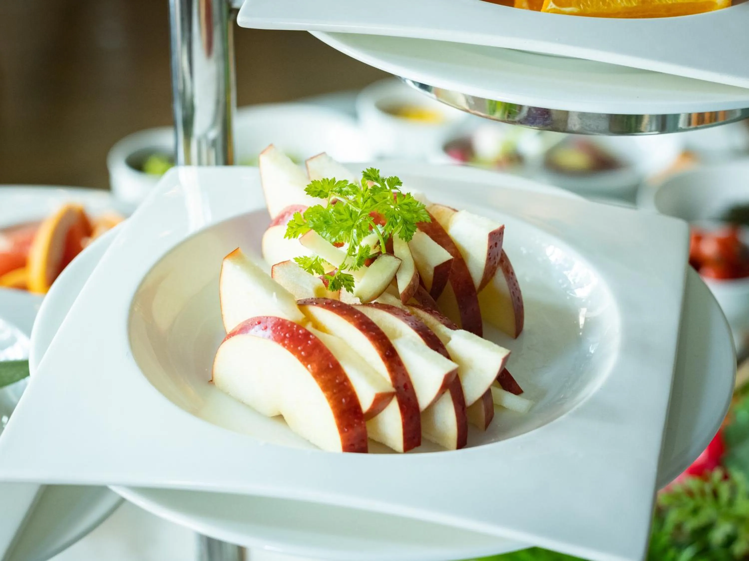 Buffet breakfast in Tenza Hotel at Hakata Station