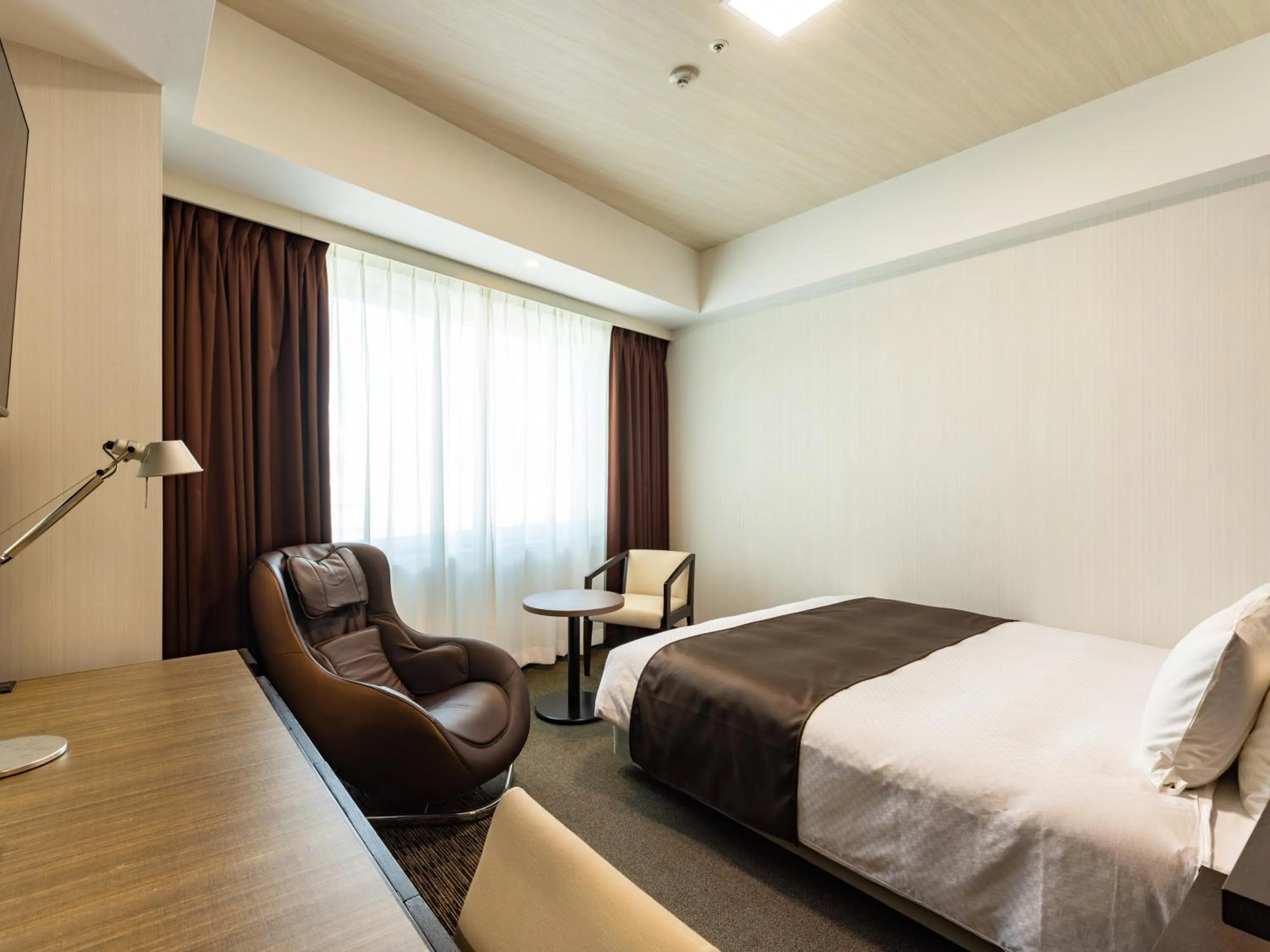 Photo of the whole room, Bed in Tenza Hotel at Hakata Station