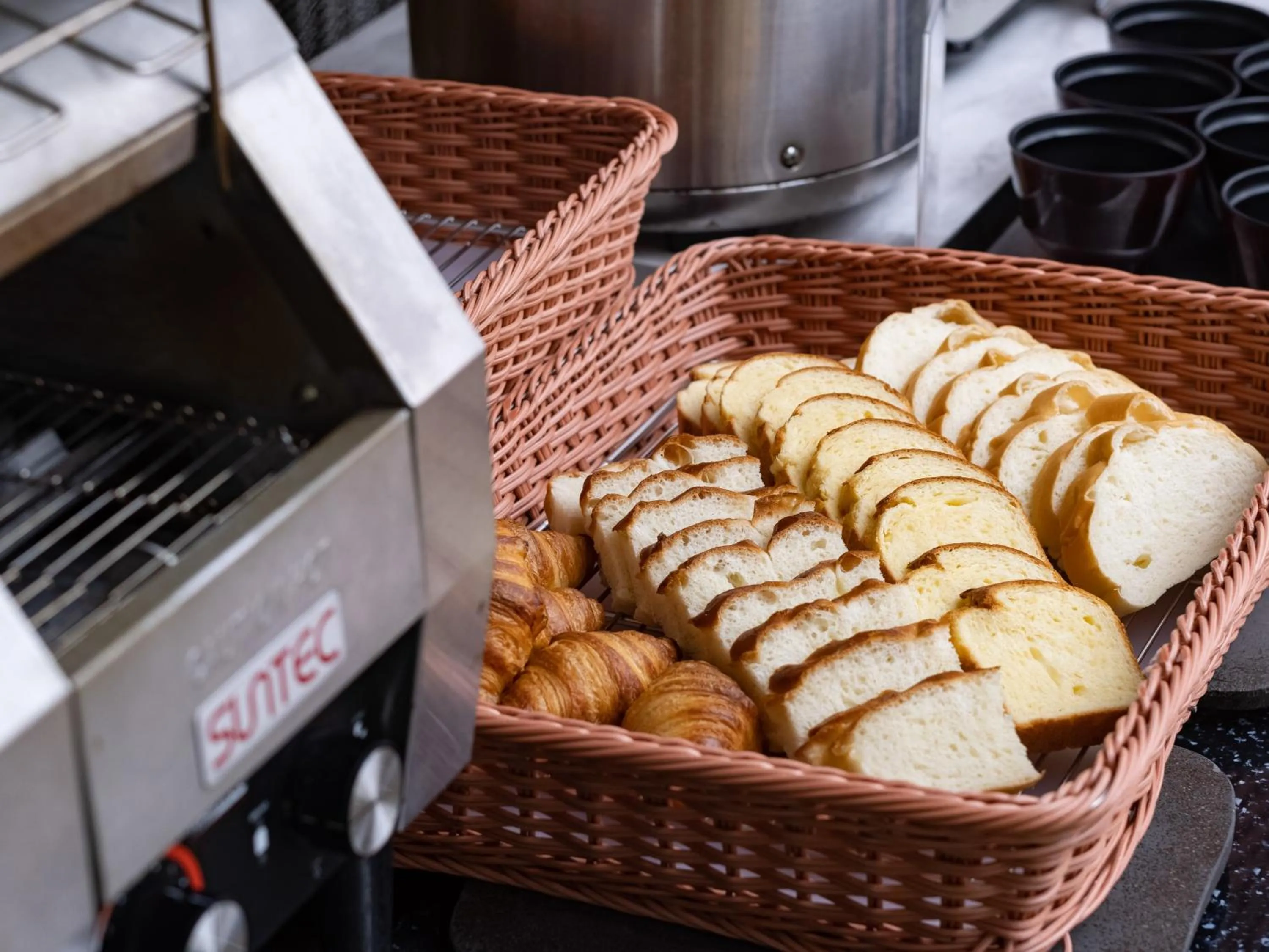 Buffet breakfast in Tenza Hotel at Hakata Station