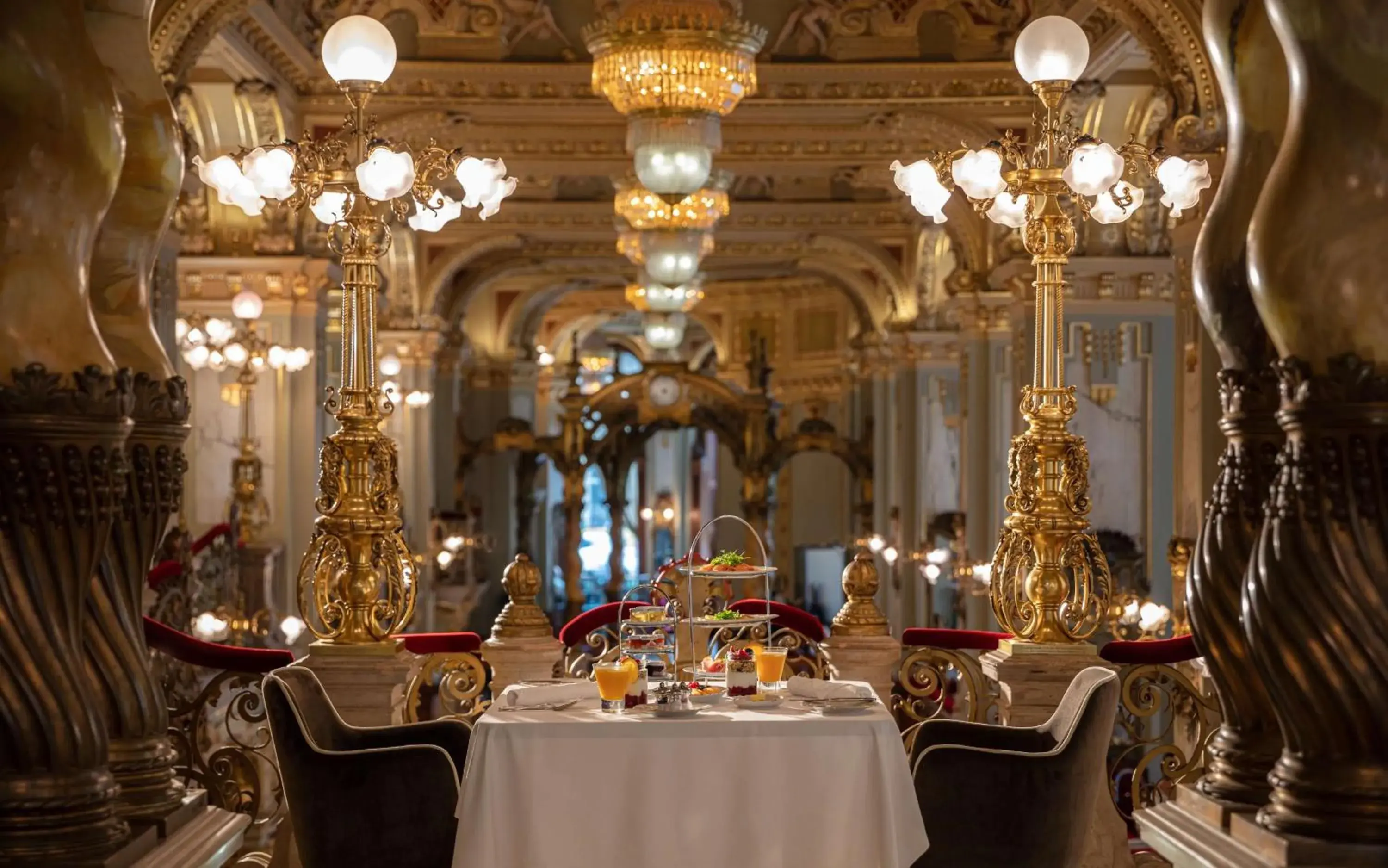 Breakfast in Anantara New York Palace Budapest - A Leading Hotel of the World Breakfast in Anantara New York Palace Budapest - A Leading Hotel of the World
