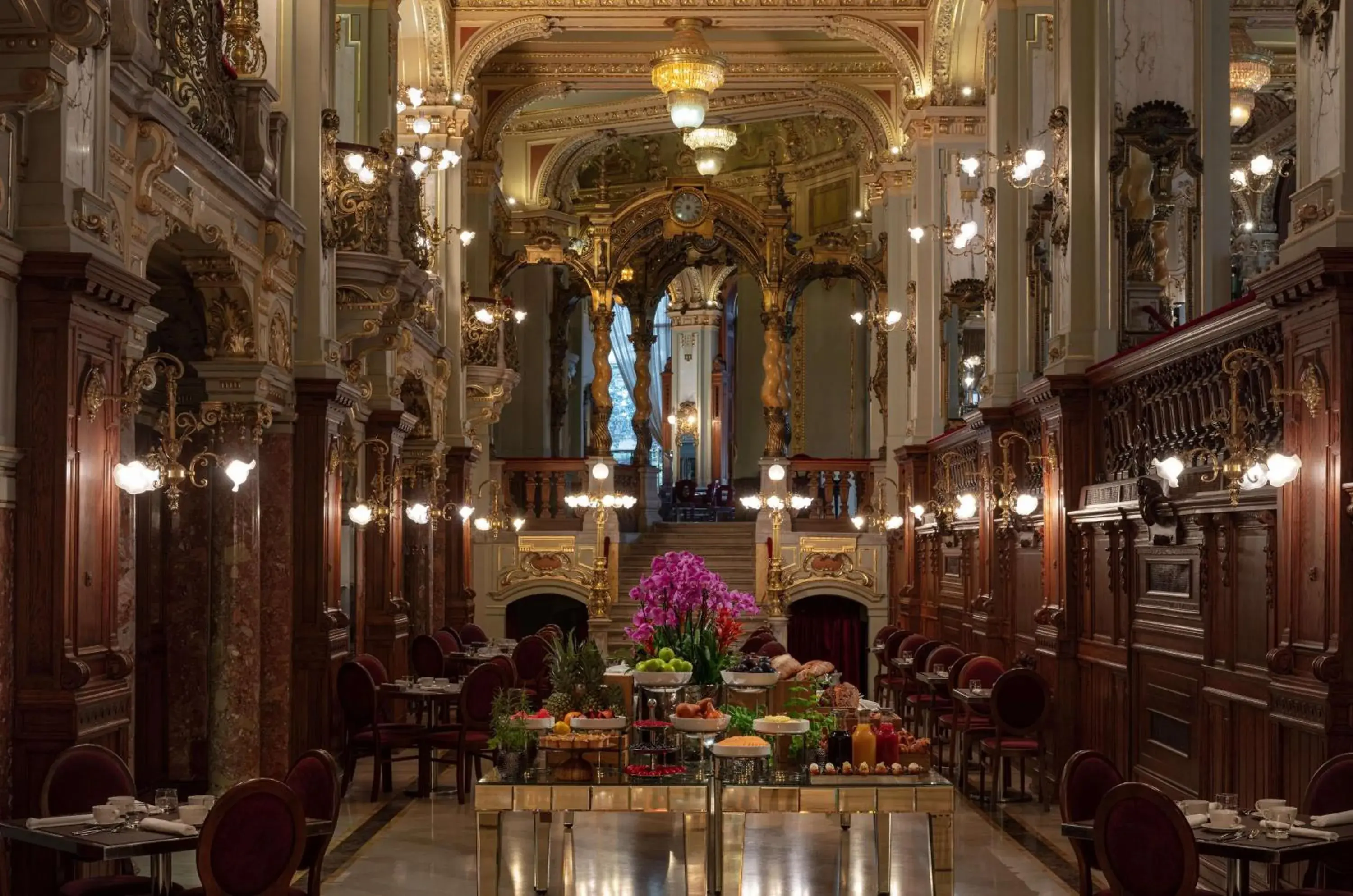 Breakfast in Anantara New York Palace Budapest - A Leading Hotel of the World Breakfast in Anantara New York Palace Budapest - A Leading Hotel of the World