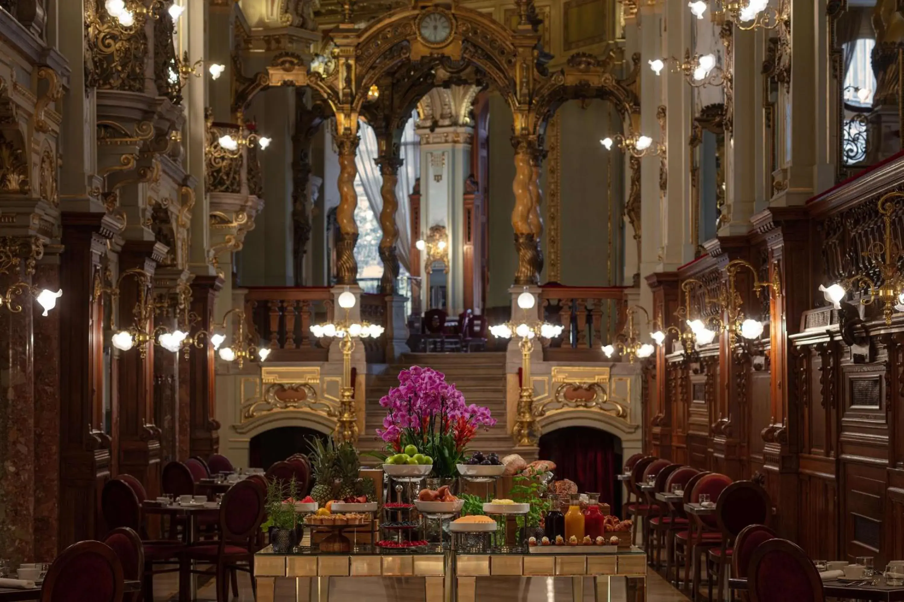 Breakfast in Anantara New York Palace Budapest - A Leading Hotel of the World Breakfast in Anantara New York Palace Budapest - A Leading Hotel of the World