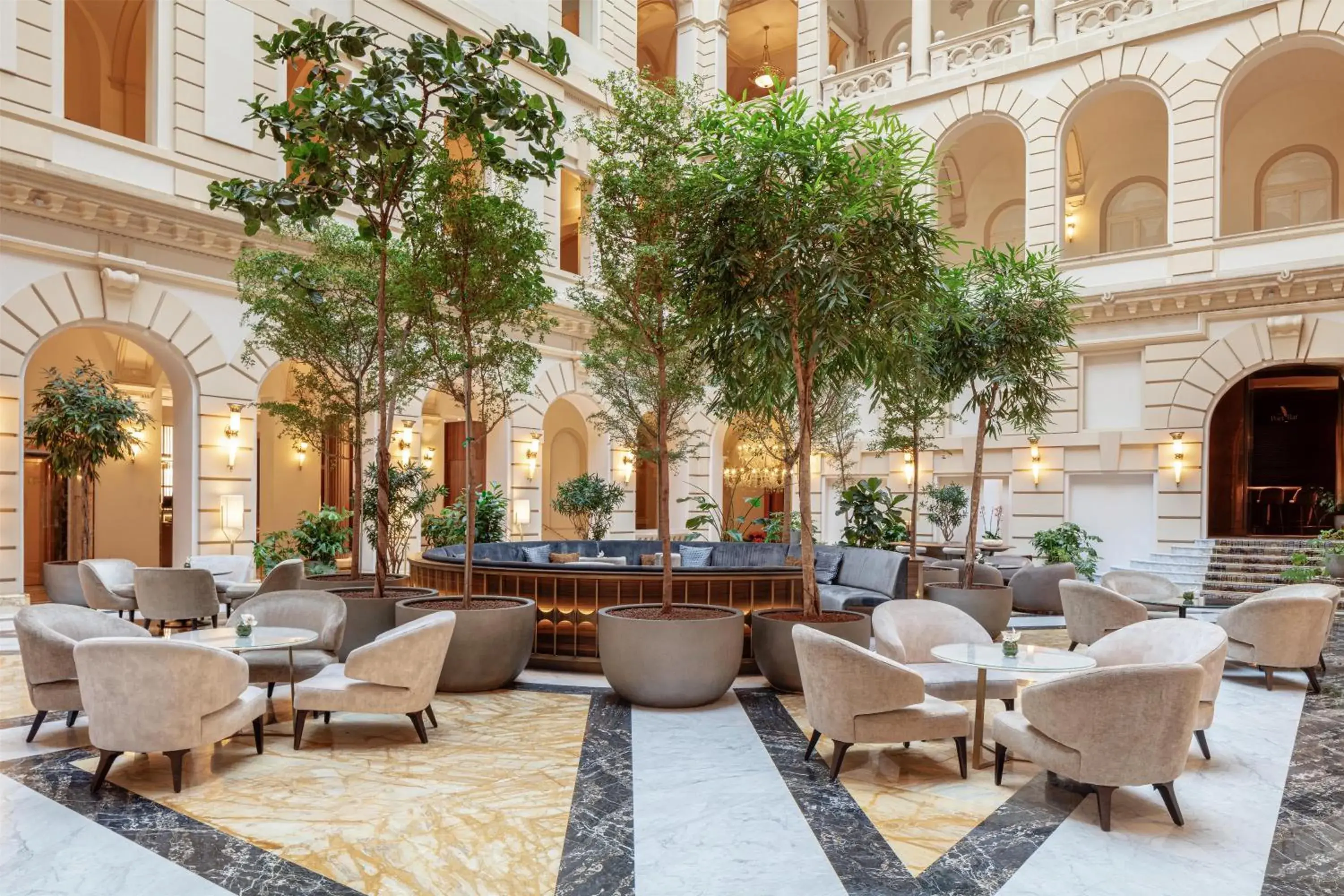 Lobby or reception in Anantara New York Palace Budapest - A Leading Hotel of the World Lobby or reception in Anantara New York Palace Budapest - A Leading Hotel of the World