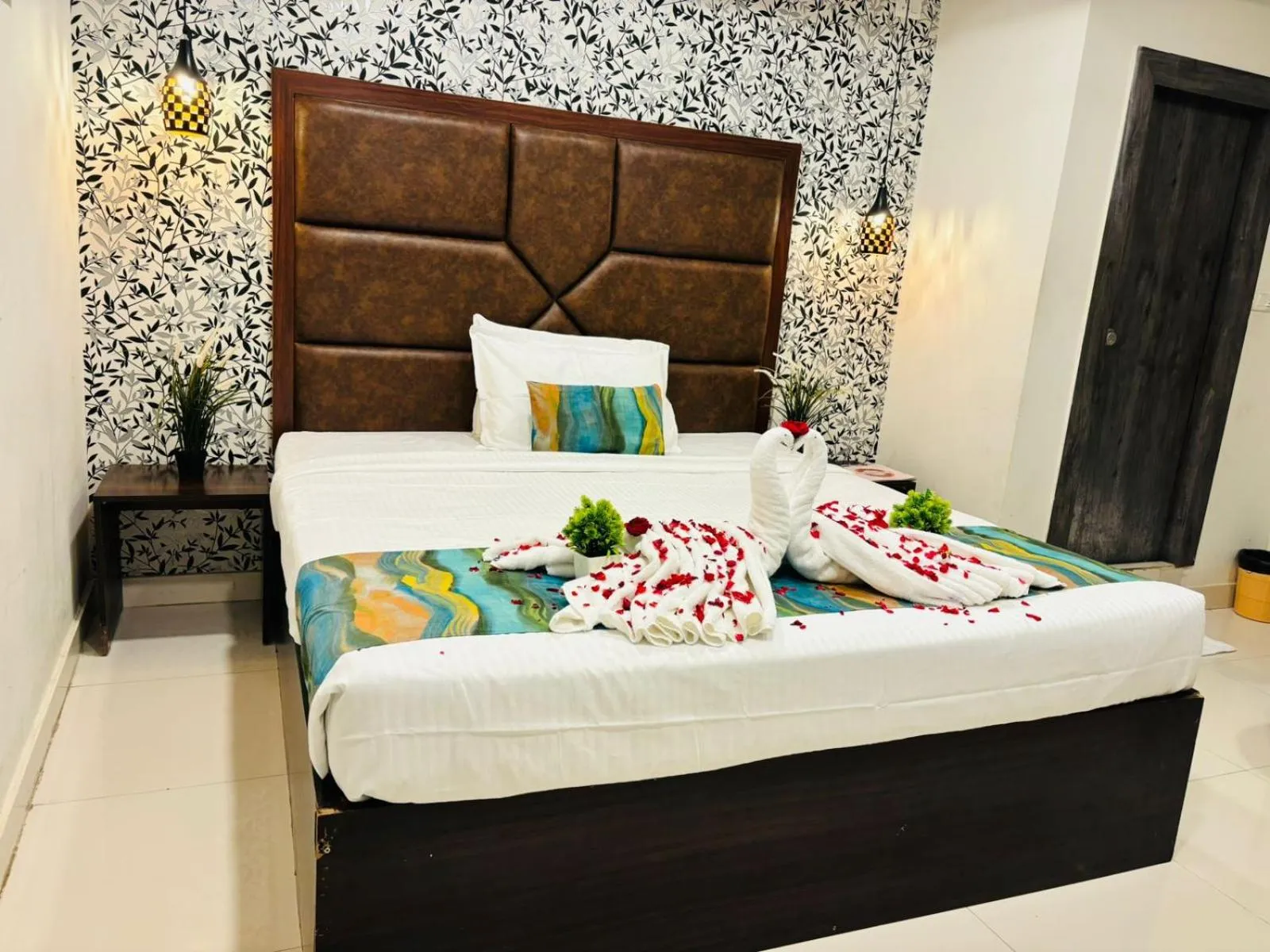 Bed in Hotel oak by signature airport zone hyderabad