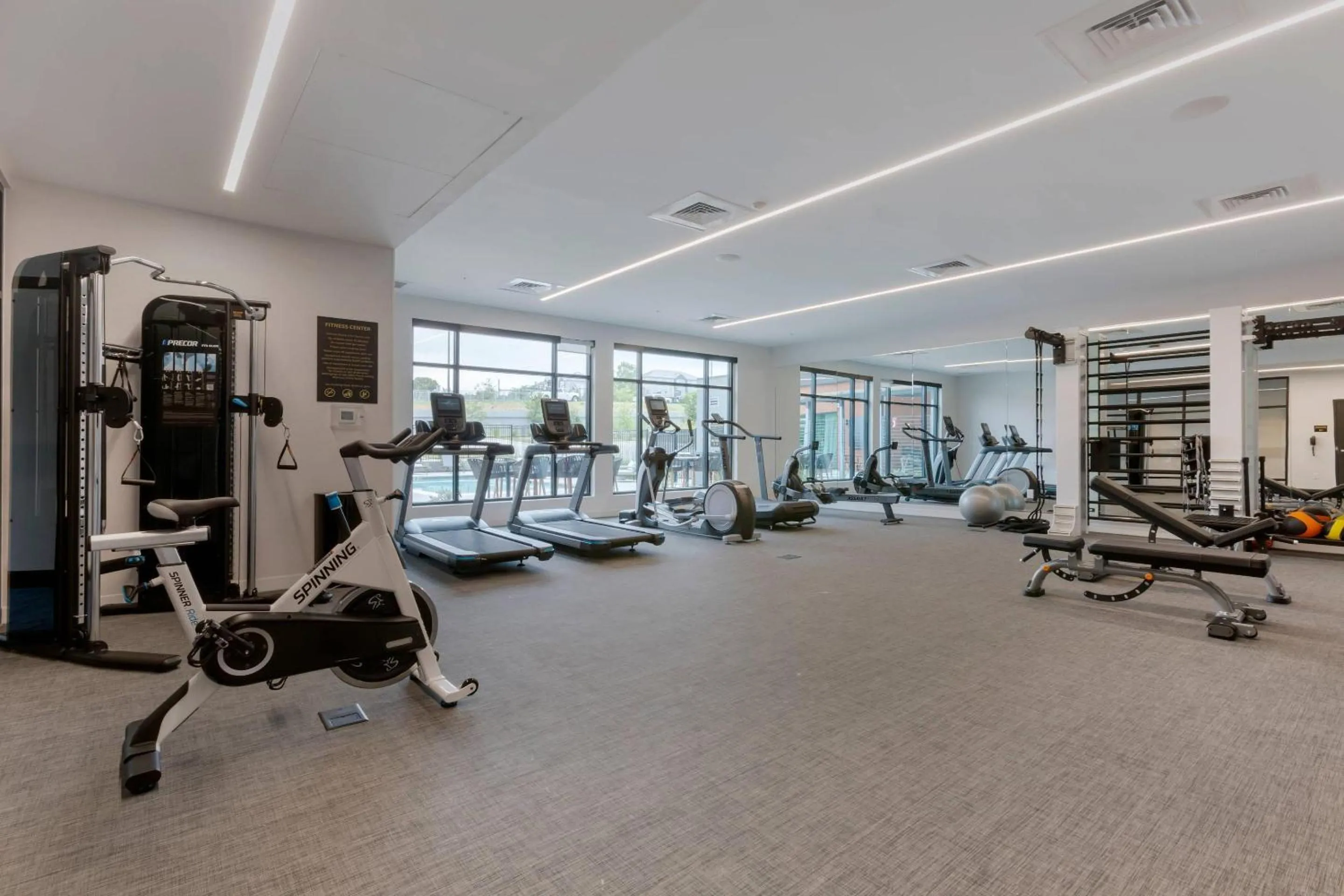 Fitness centre/facilities in Cambria Hotel Austin Airport