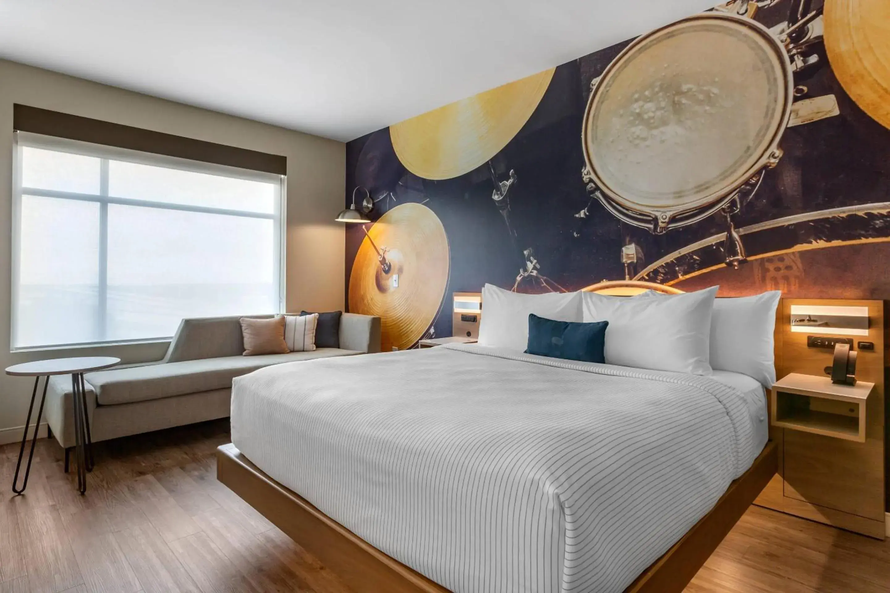 Bedroom, Bed in Cambria Hotel Austin Airport Bedroom, Bed in Cambria Hotel Austin Airport