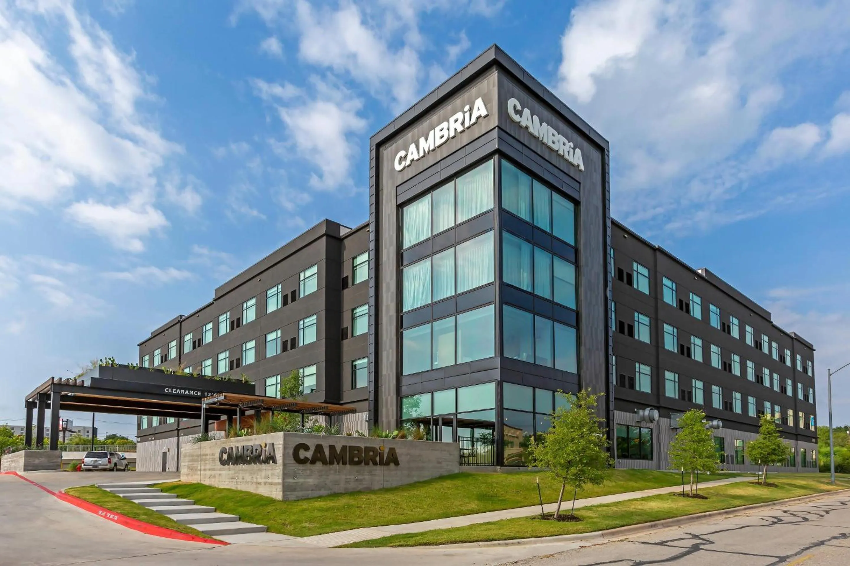 Property building in Cambria Hotel Austin Airport