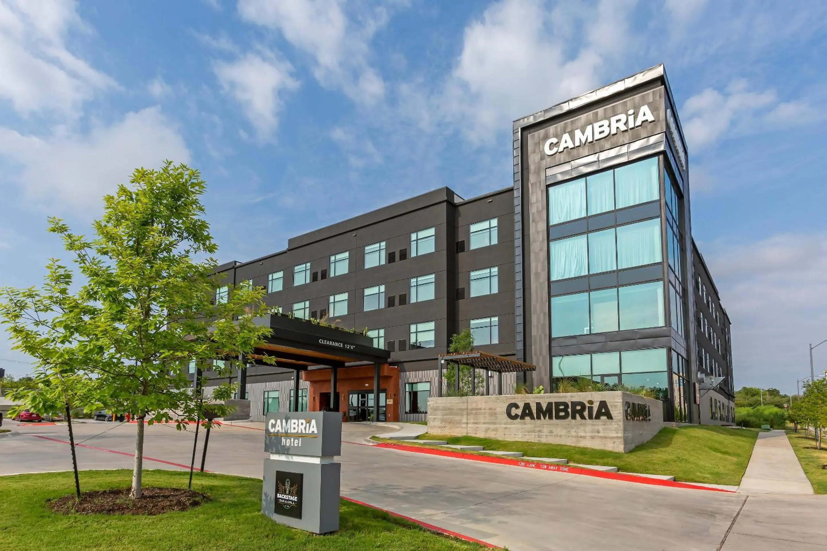 Property building in Cambria Hotel Austin Airport