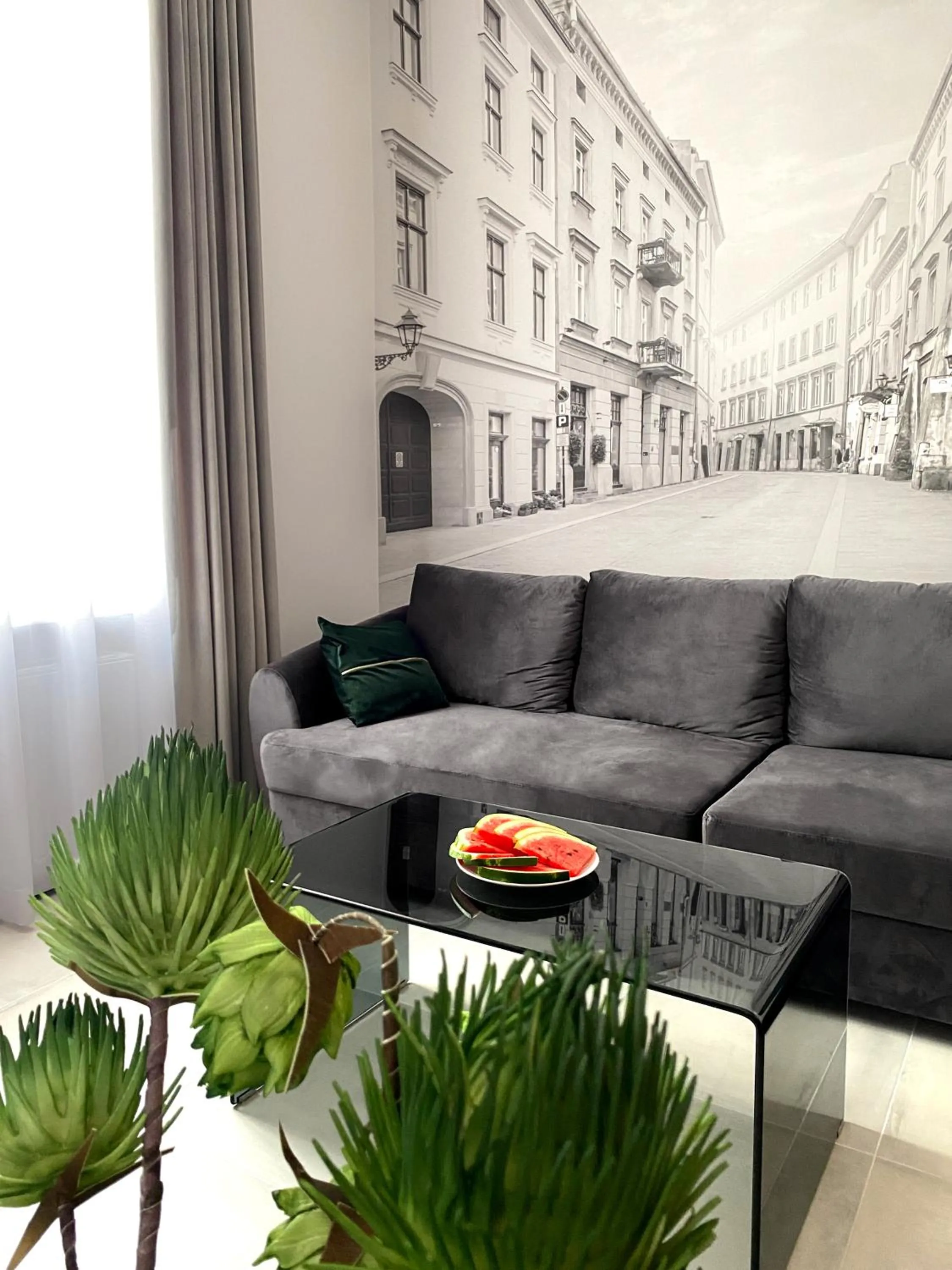 Living room in Starowiślna 41-43 by PI Apartments
