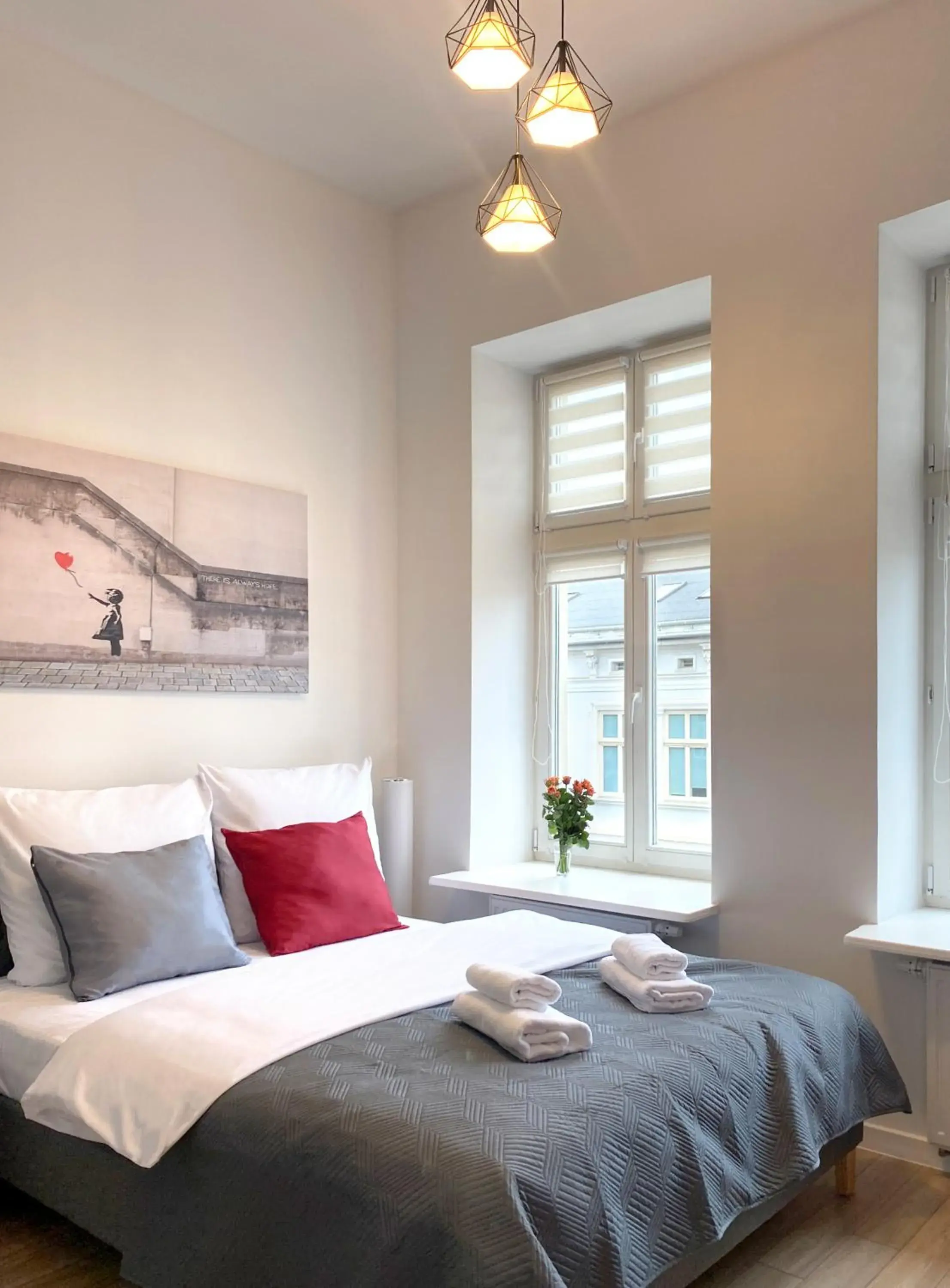 Photo of the whole room, Bed in Starowiślna 41-43 by PI Apartments Photo of the whole room, Bed in Starowiślna 41-43 by PI Apartments