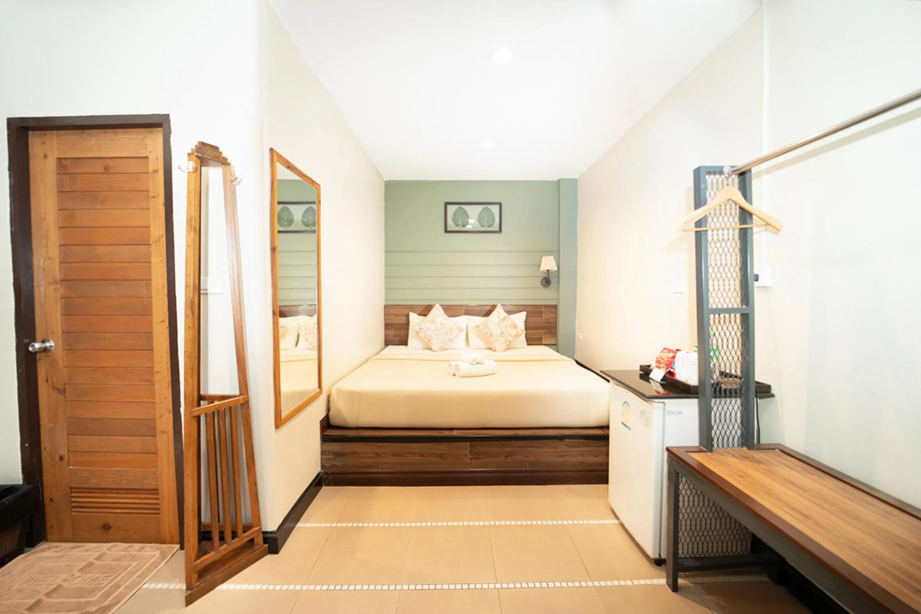 Bed in The Palm Hotel