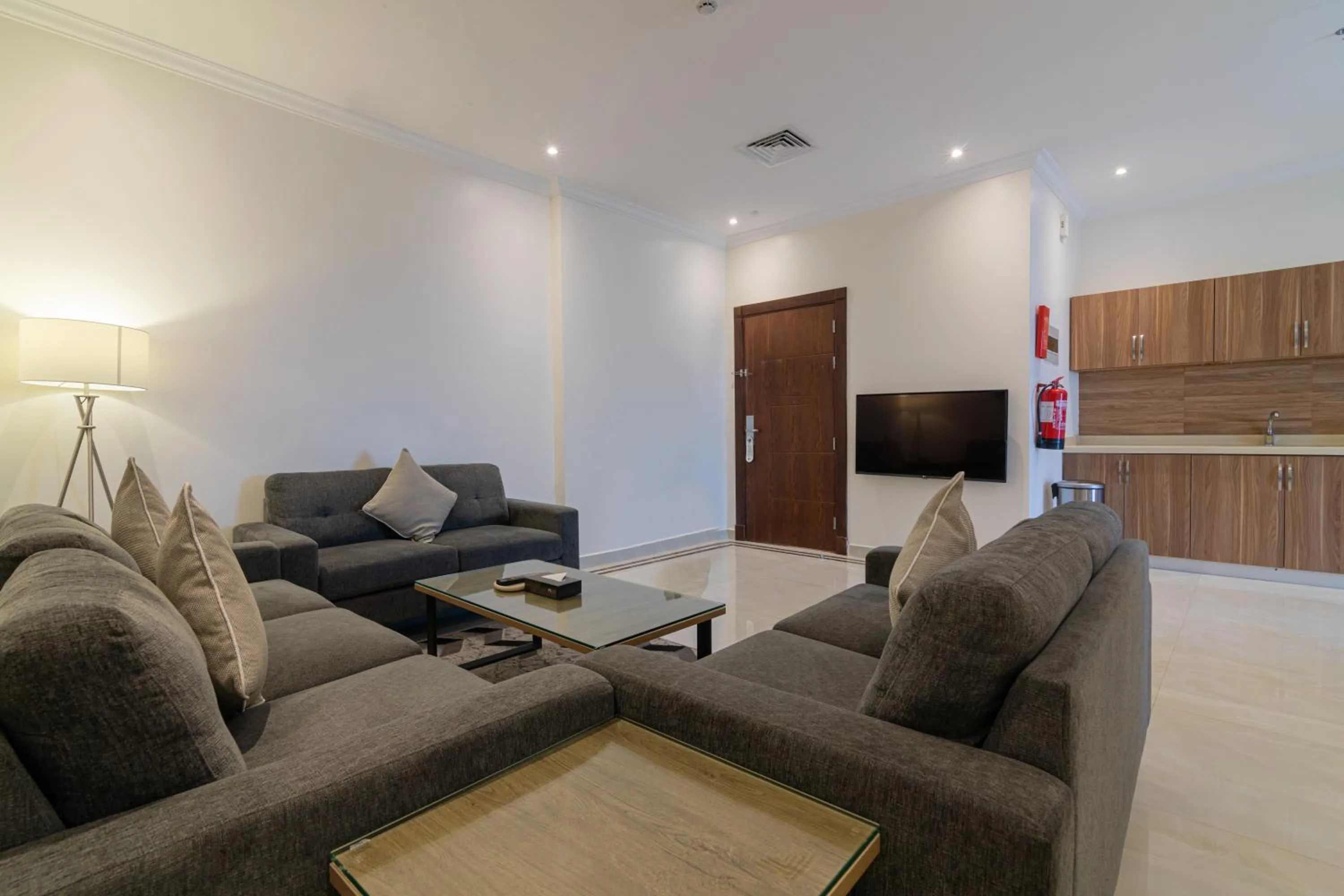 Living room in The Gate Hotel and Apartments