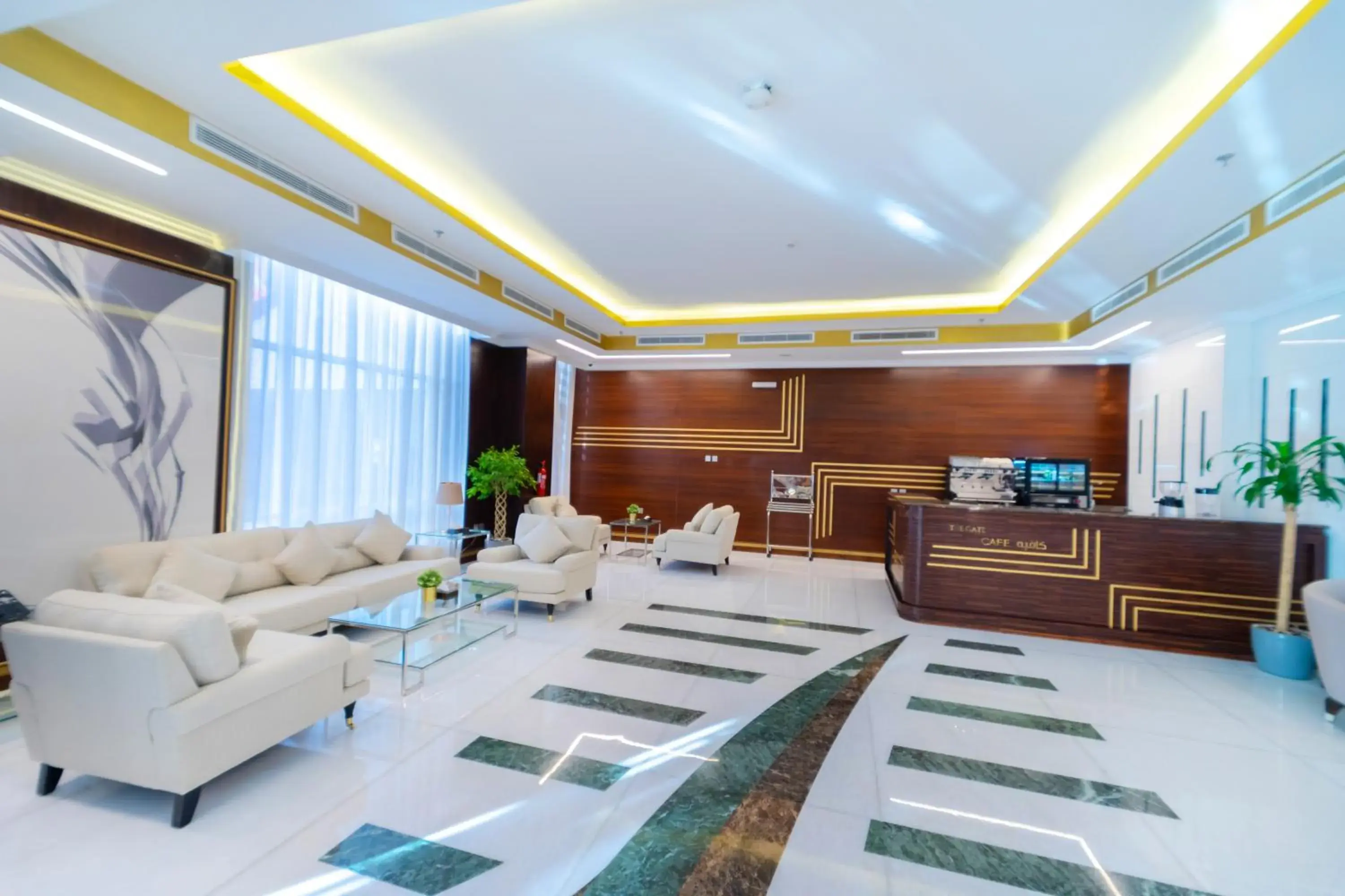 Lobby or reception in The Gate Hotel and Apartments Lobby or reception in The Gate Hotel and Apartments