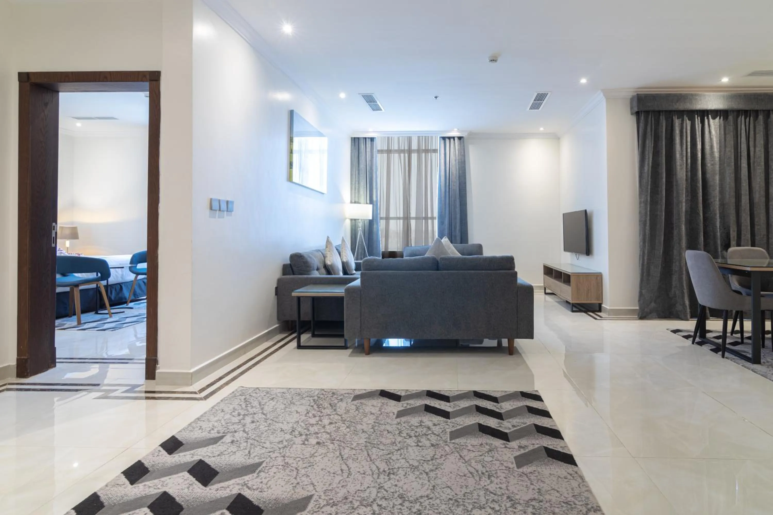 Living room in The Gate Hotel and Apartments