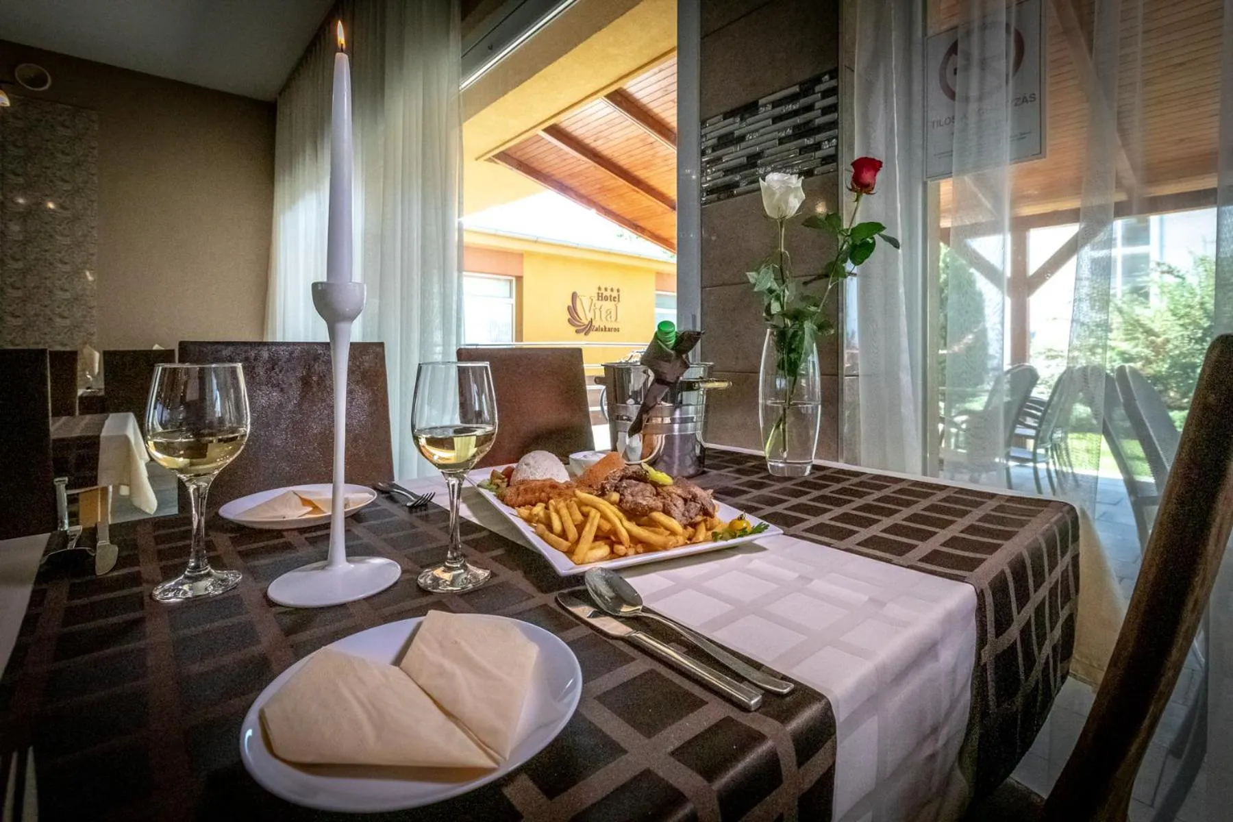 Food close-up in Hotel Vital