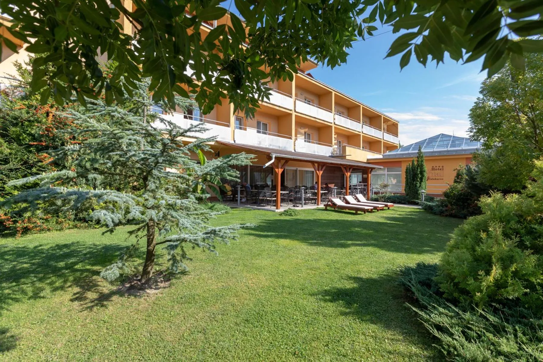 Garden in Hotel Vital