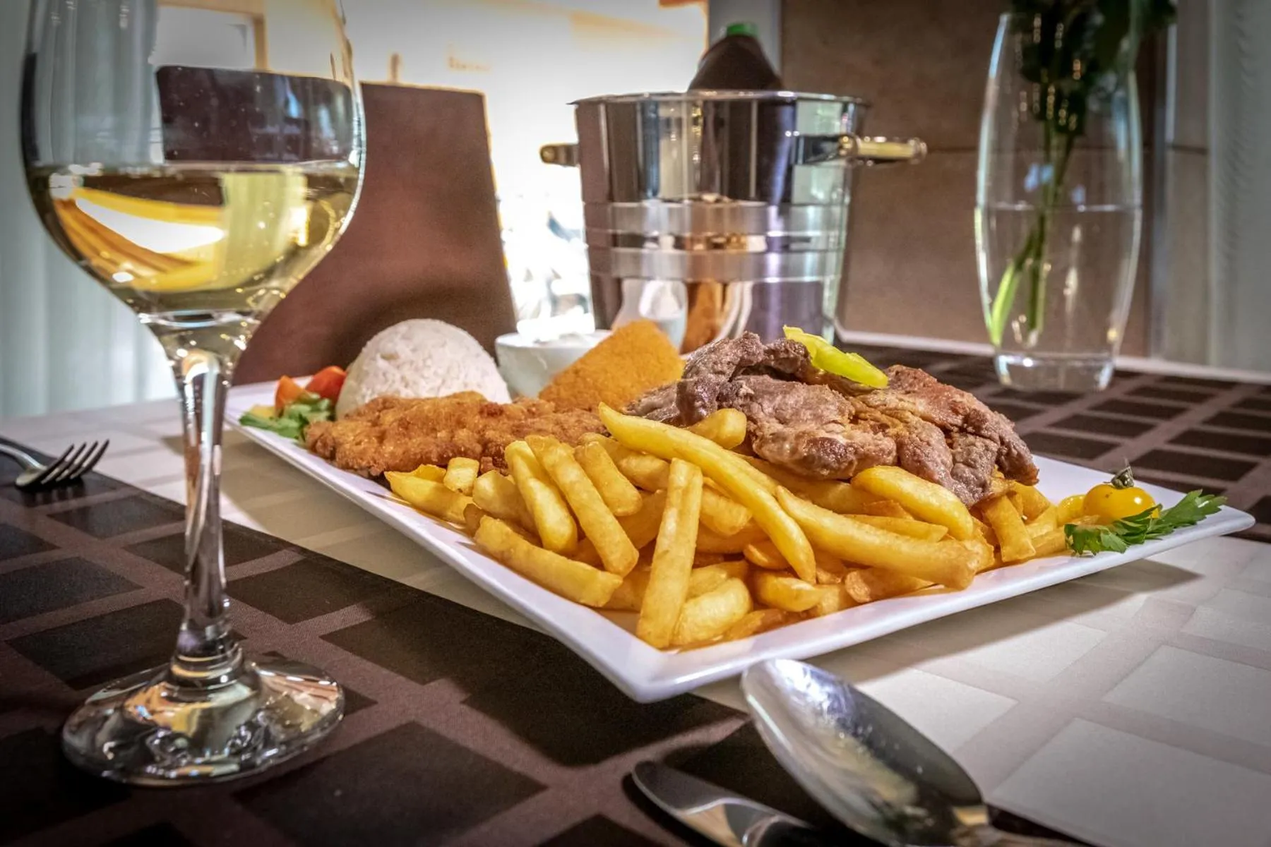 Food close-up in Hotel Vital