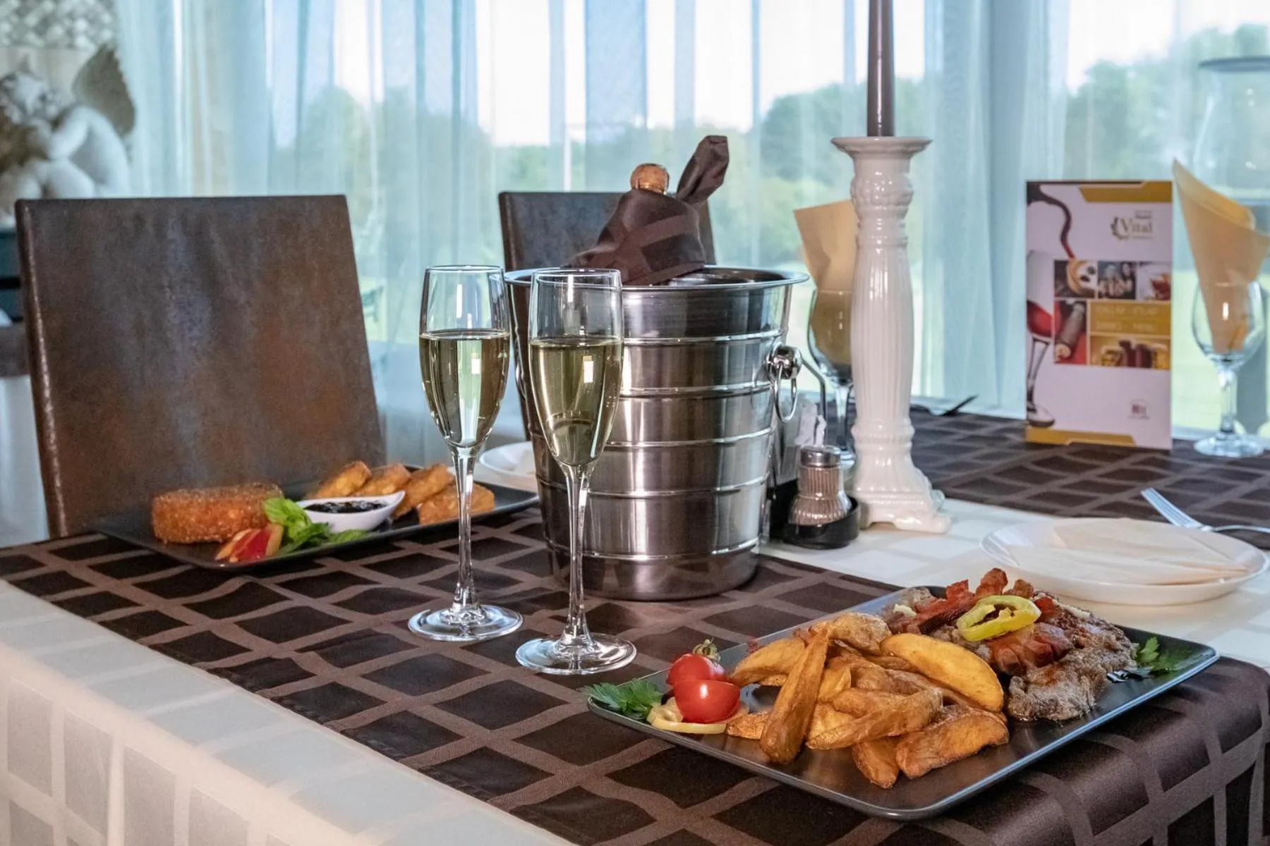 Food close-up in Hotel Vital