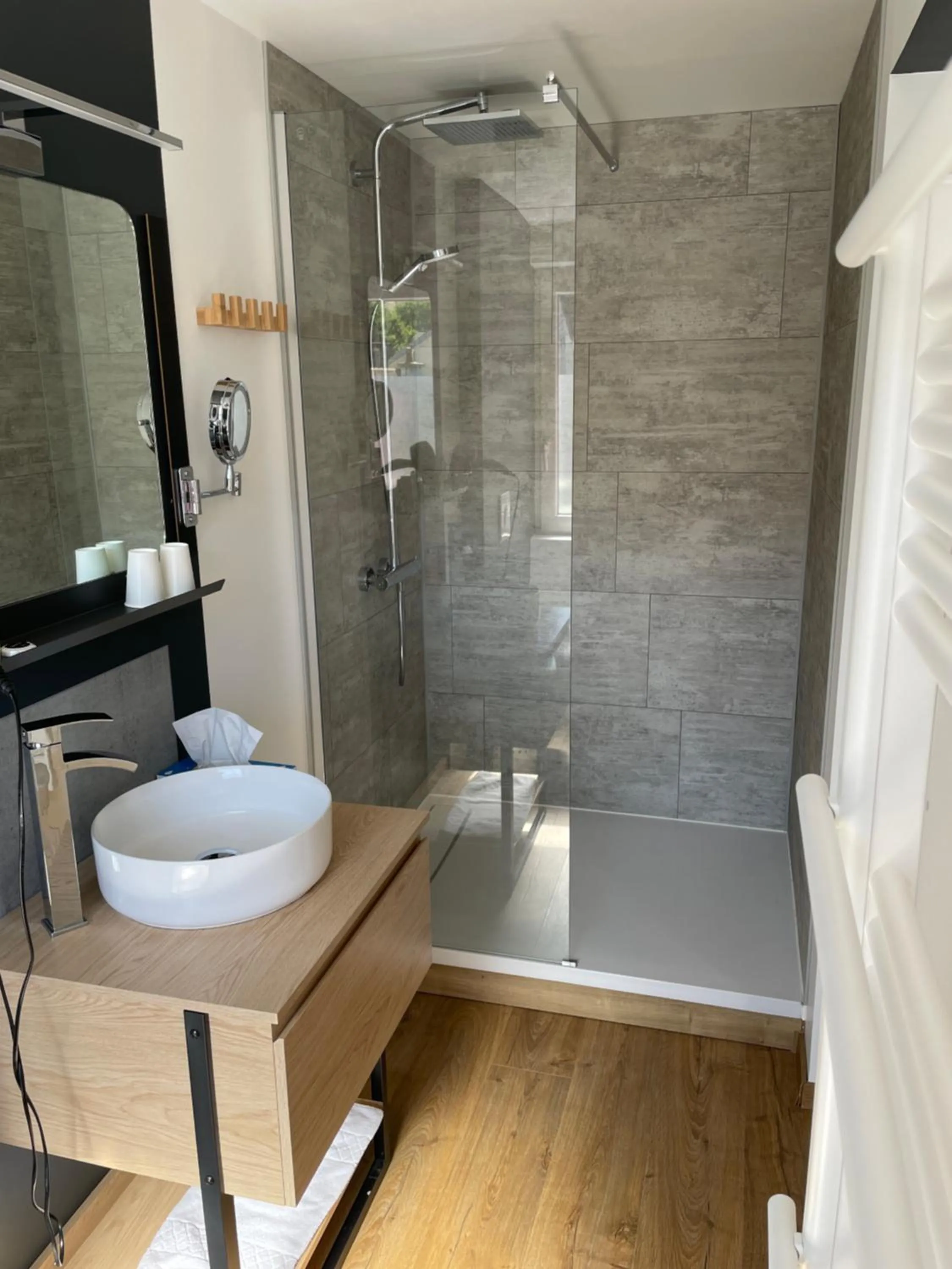 Bathroom in Hôtel & Spa du Tremplin