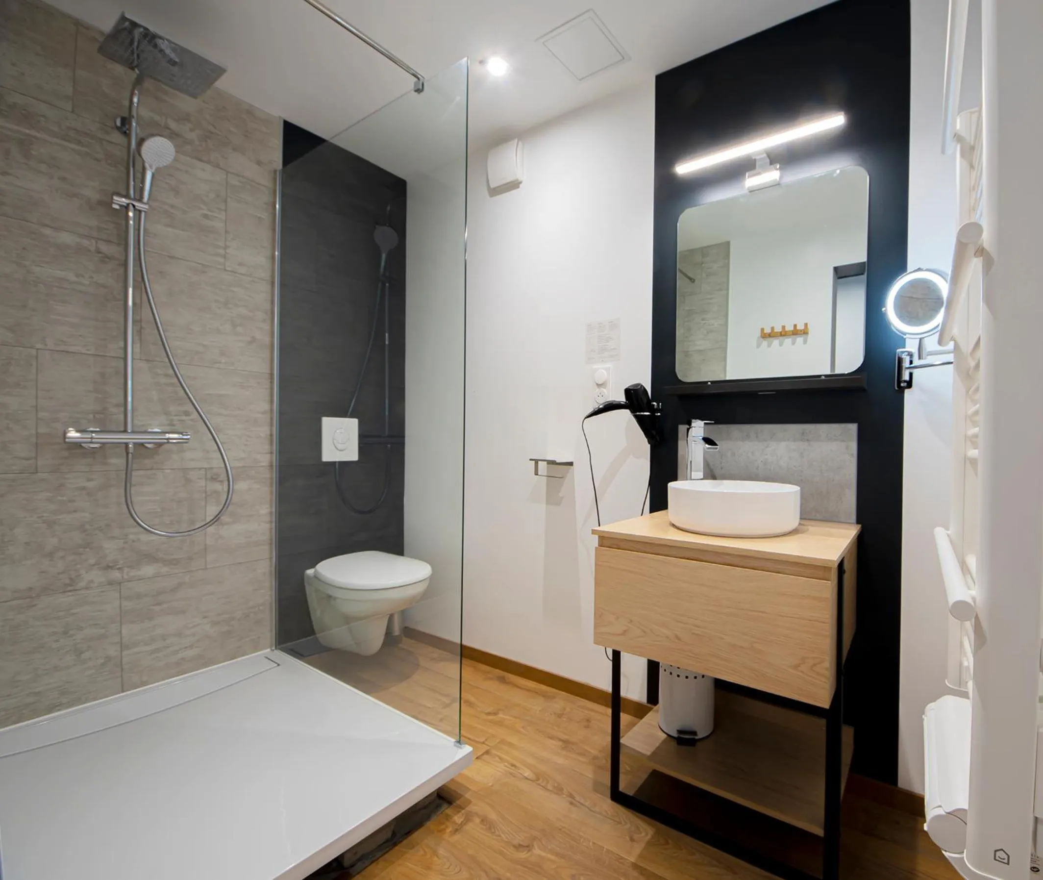 Bathroom in Hôtel & Spa du Tremplin