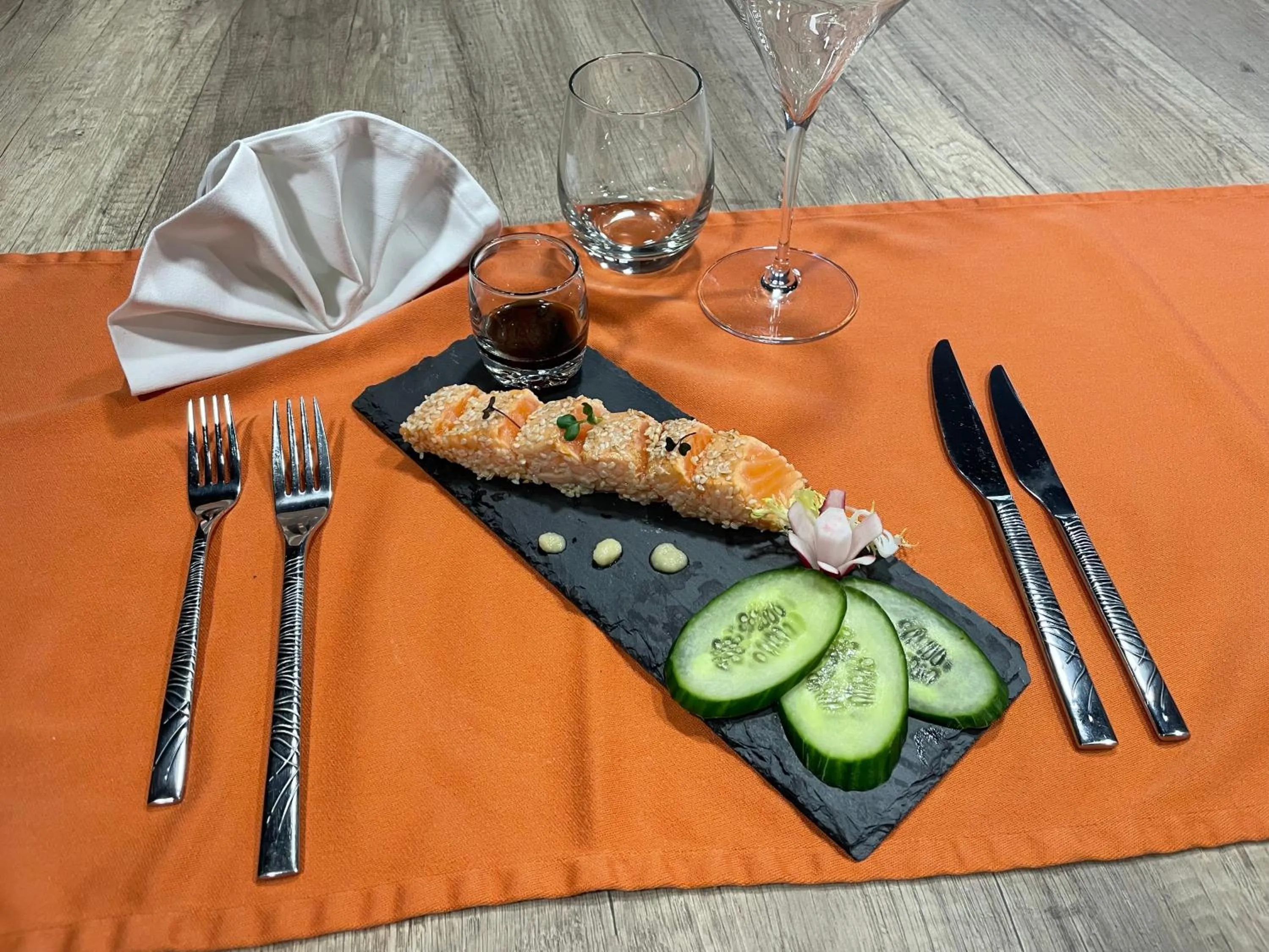 Restaurant/places to eat in Hôtel & Spa du Tremplin