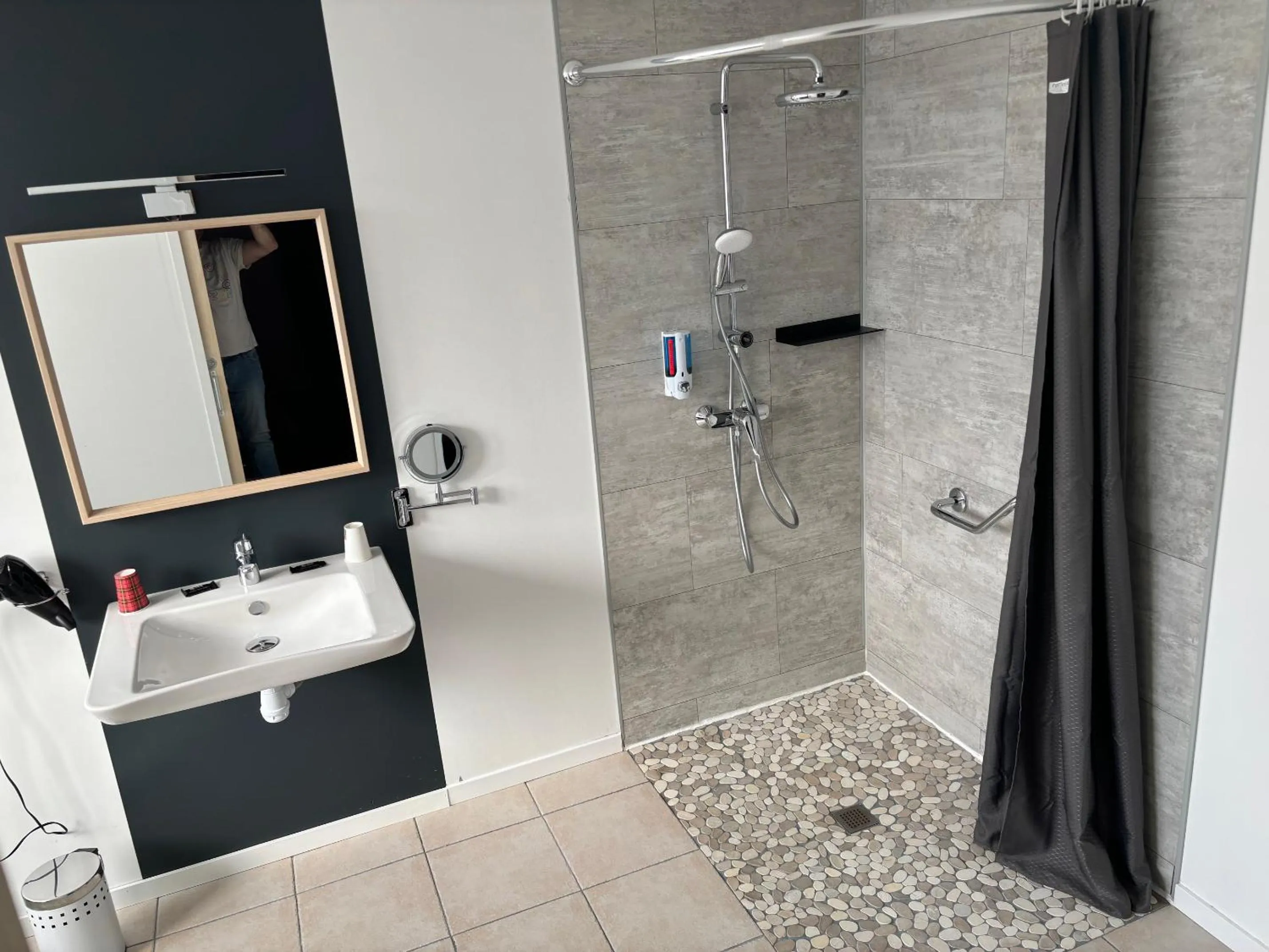 Bathroom in Hôtel & Spa du Tremplin