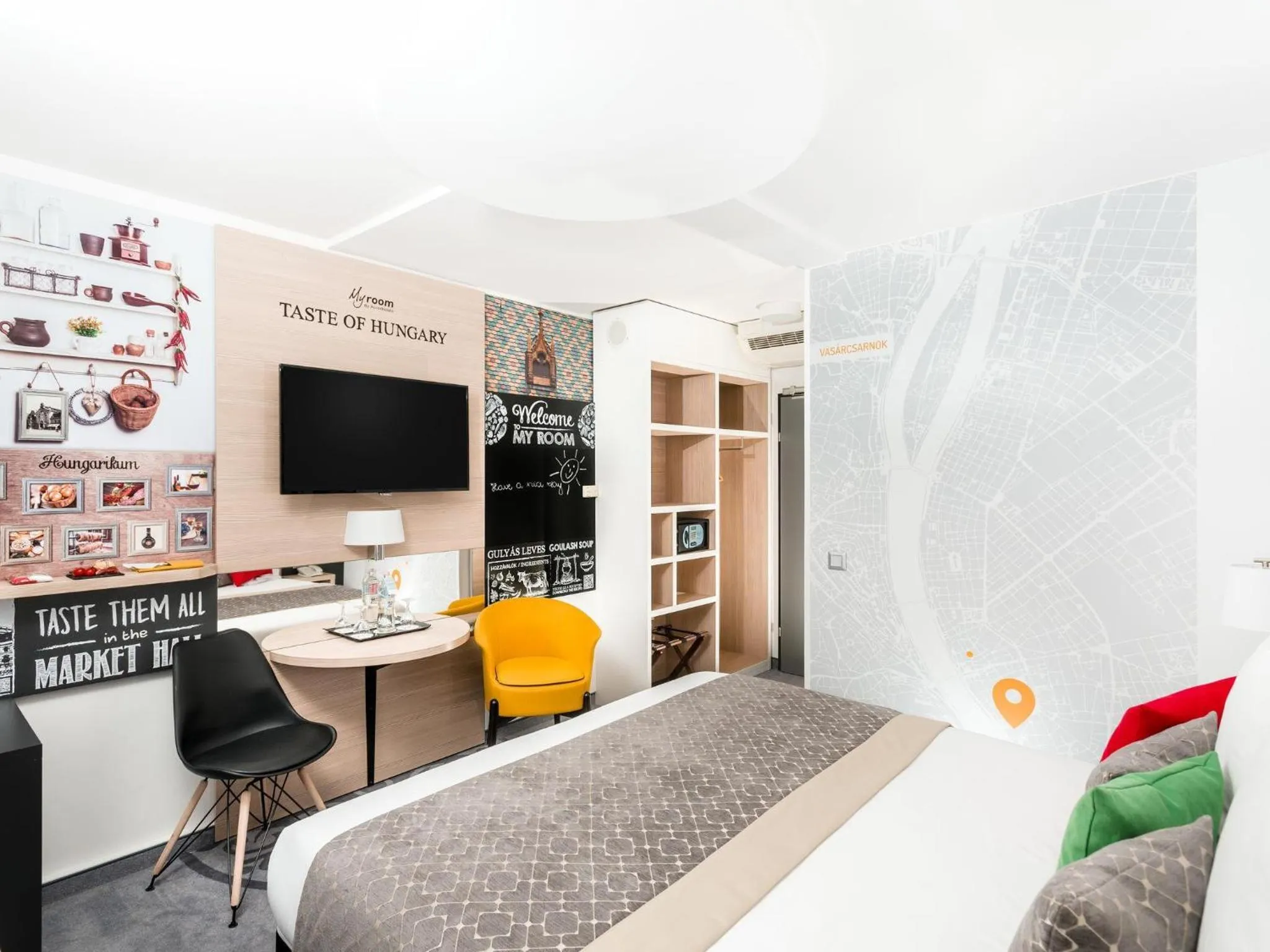 Bedroom, Bed in Mercure Budapest City Center