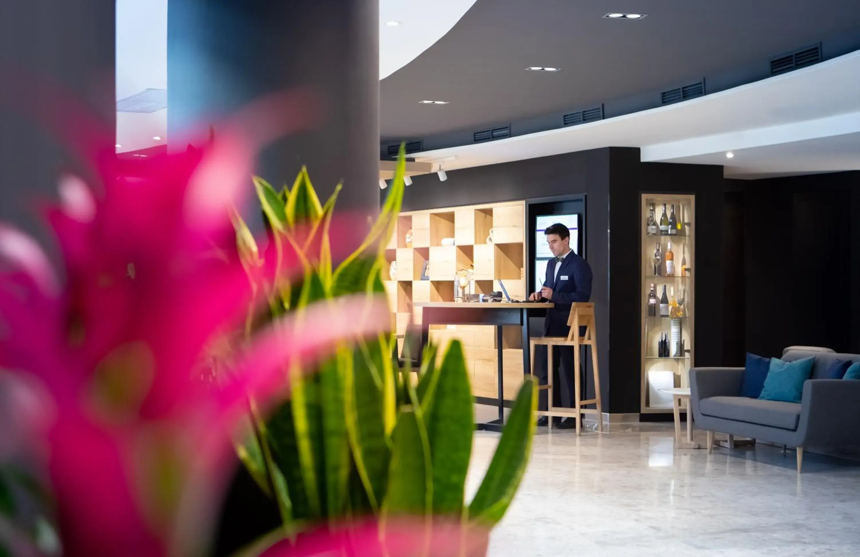 Lobby or reception in Mercure Budapest City Center