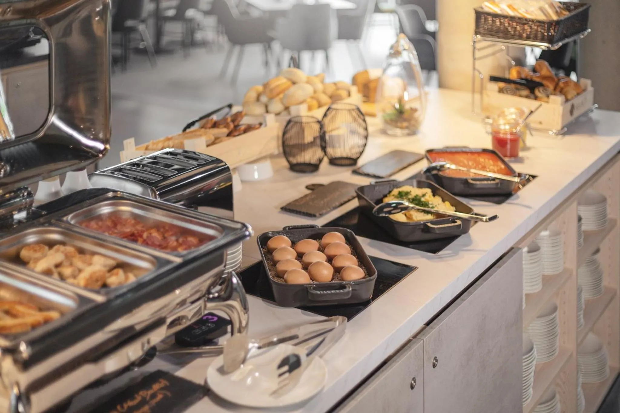 Restaurant/places to eat in Garner Hotel Augsburg Nord by IHG