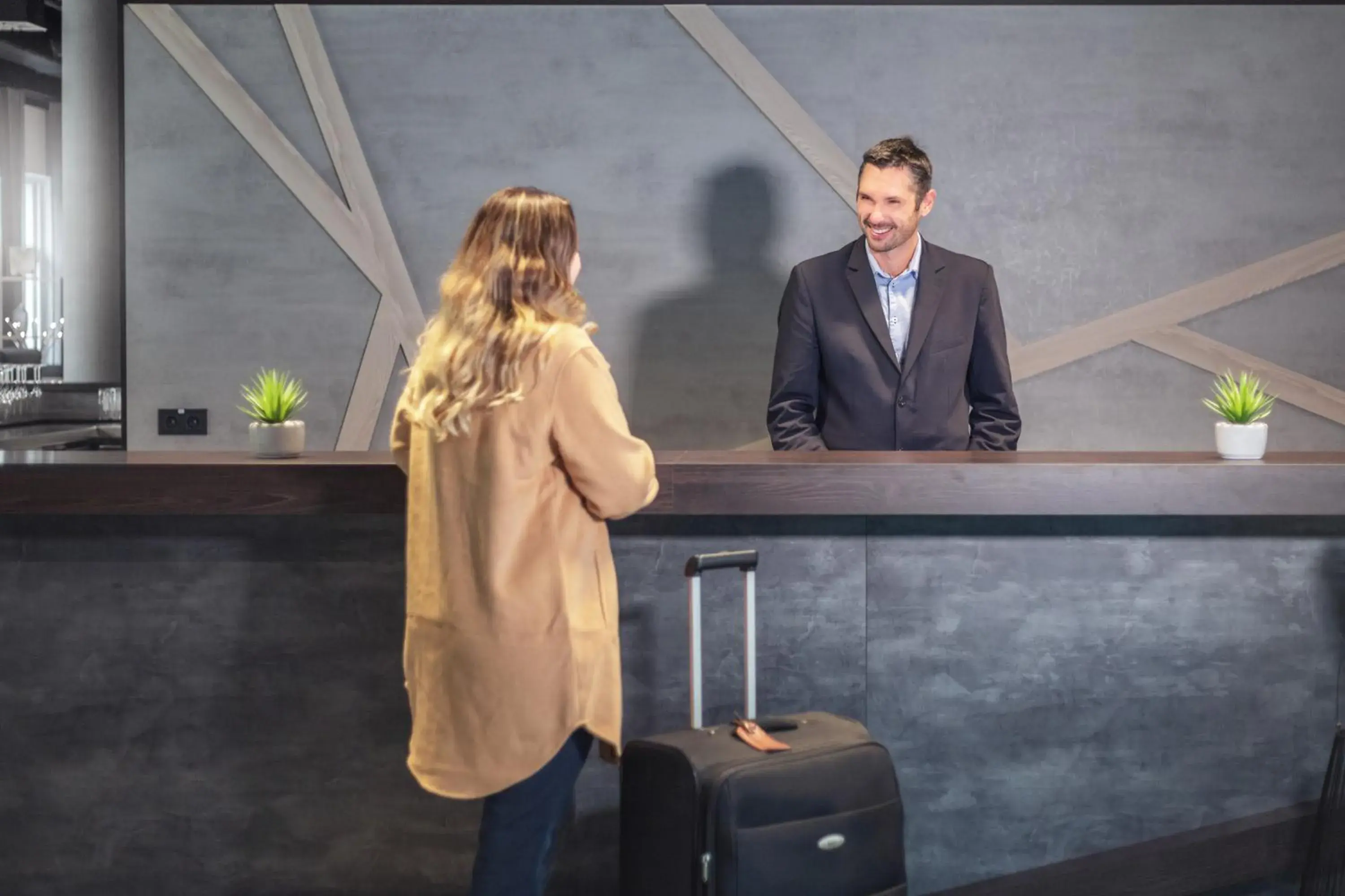 Lobby or reception in Garner Hotel Augsburg Nord by IHG Lobby or reception in Garner Hotel Augsburg Nord by IHG