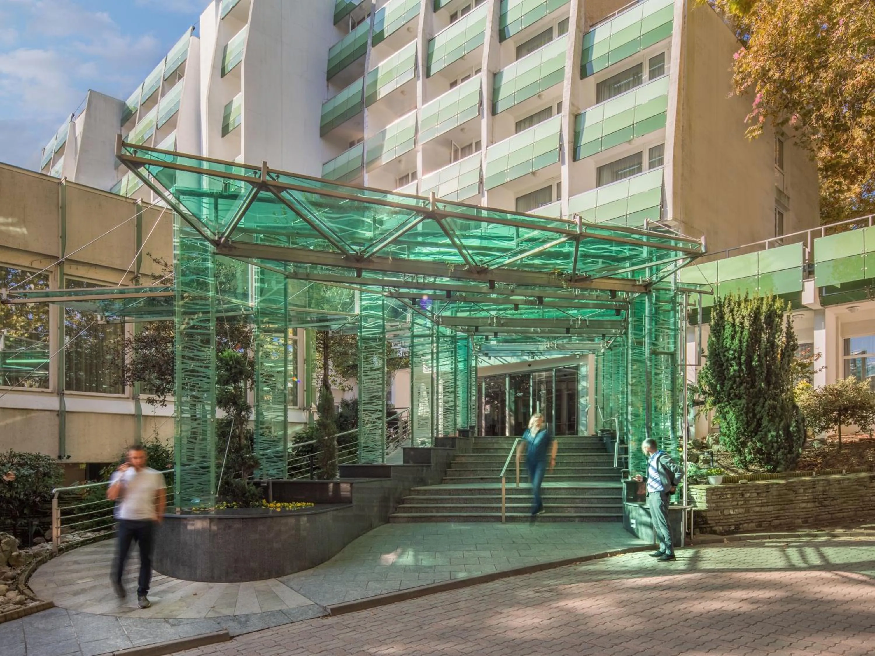 Property building in Hotel Carbona Thermal Spa